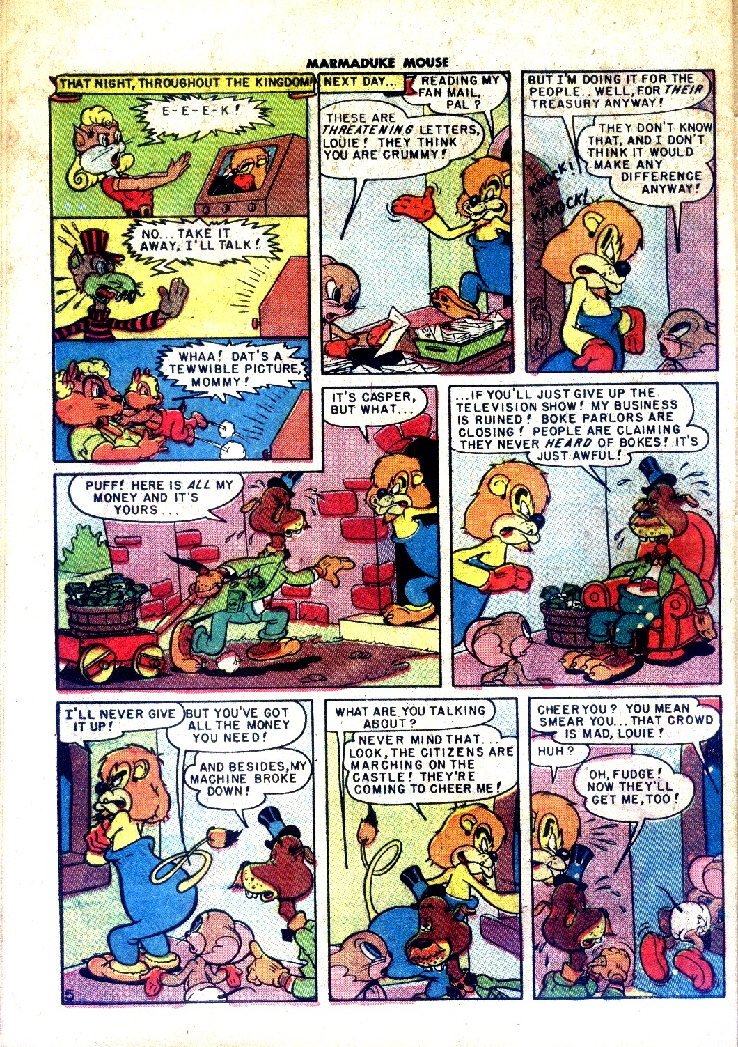 Read online Marmaduke Mouse comic -  Issue #17 - 32