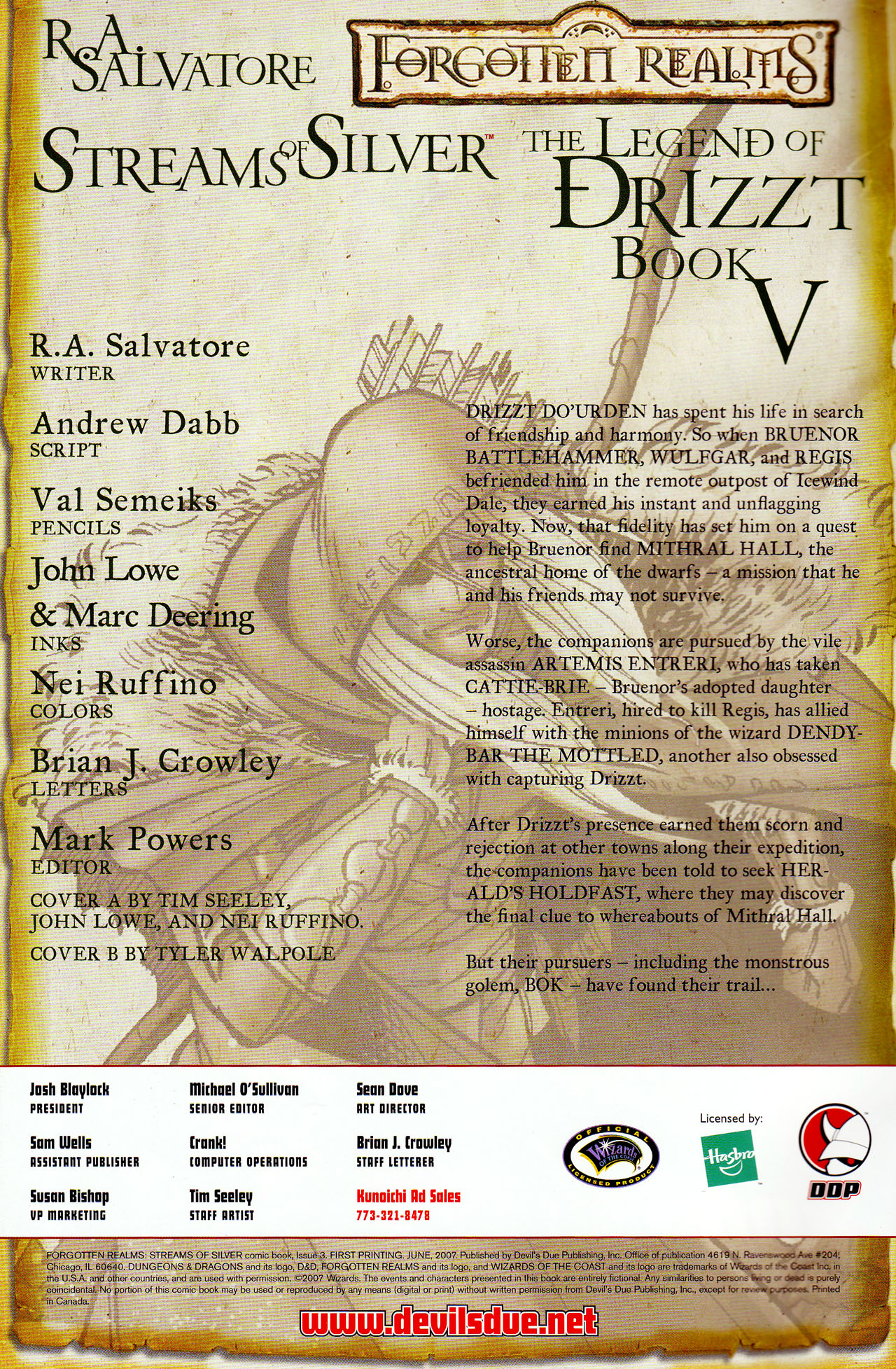Read online Forgotten Realms: Streams of Silver comic -  Issue #3 - 2