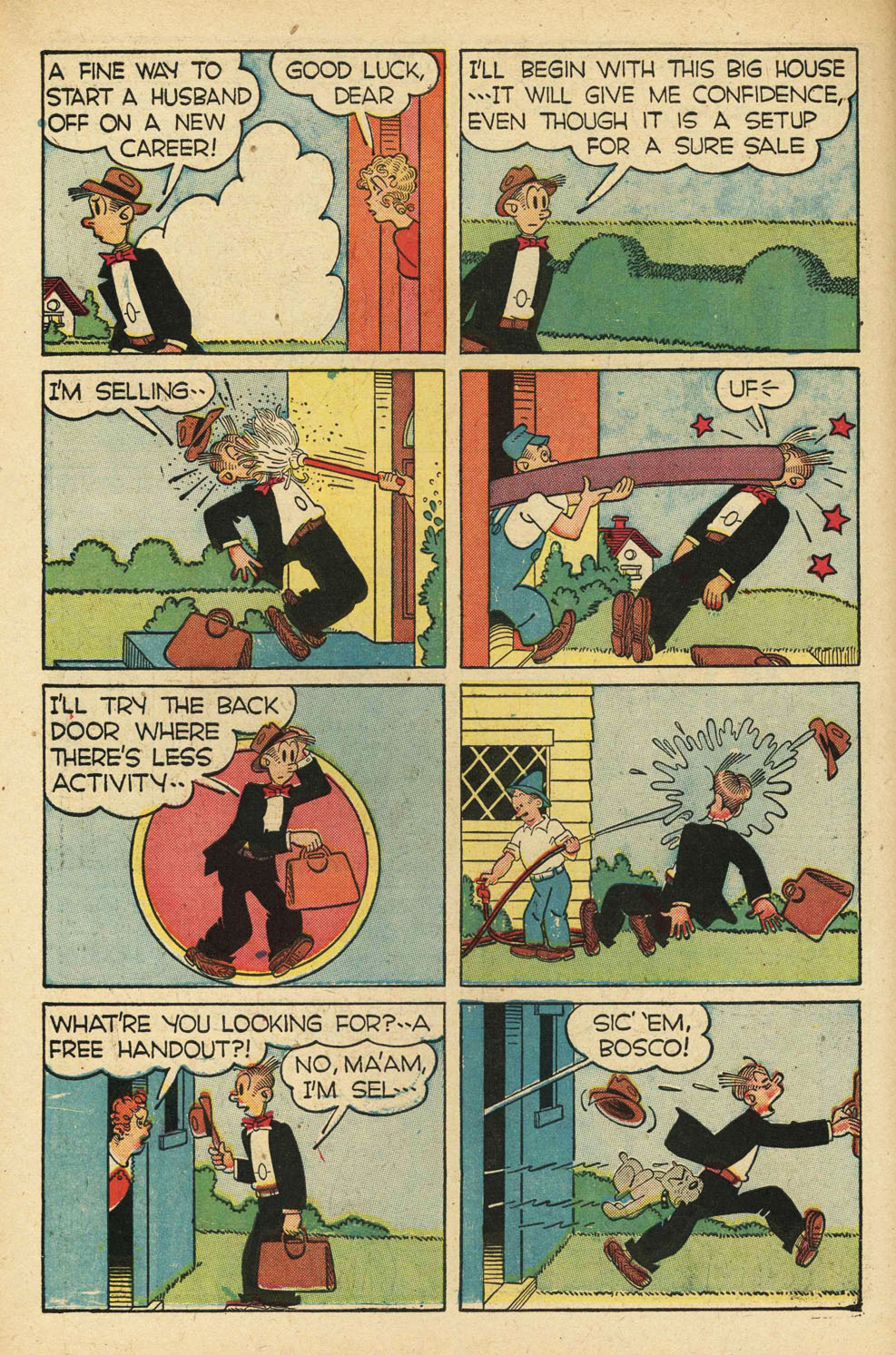 Read online Blondie Comics (1947) comic -  Issue #6 - 6
