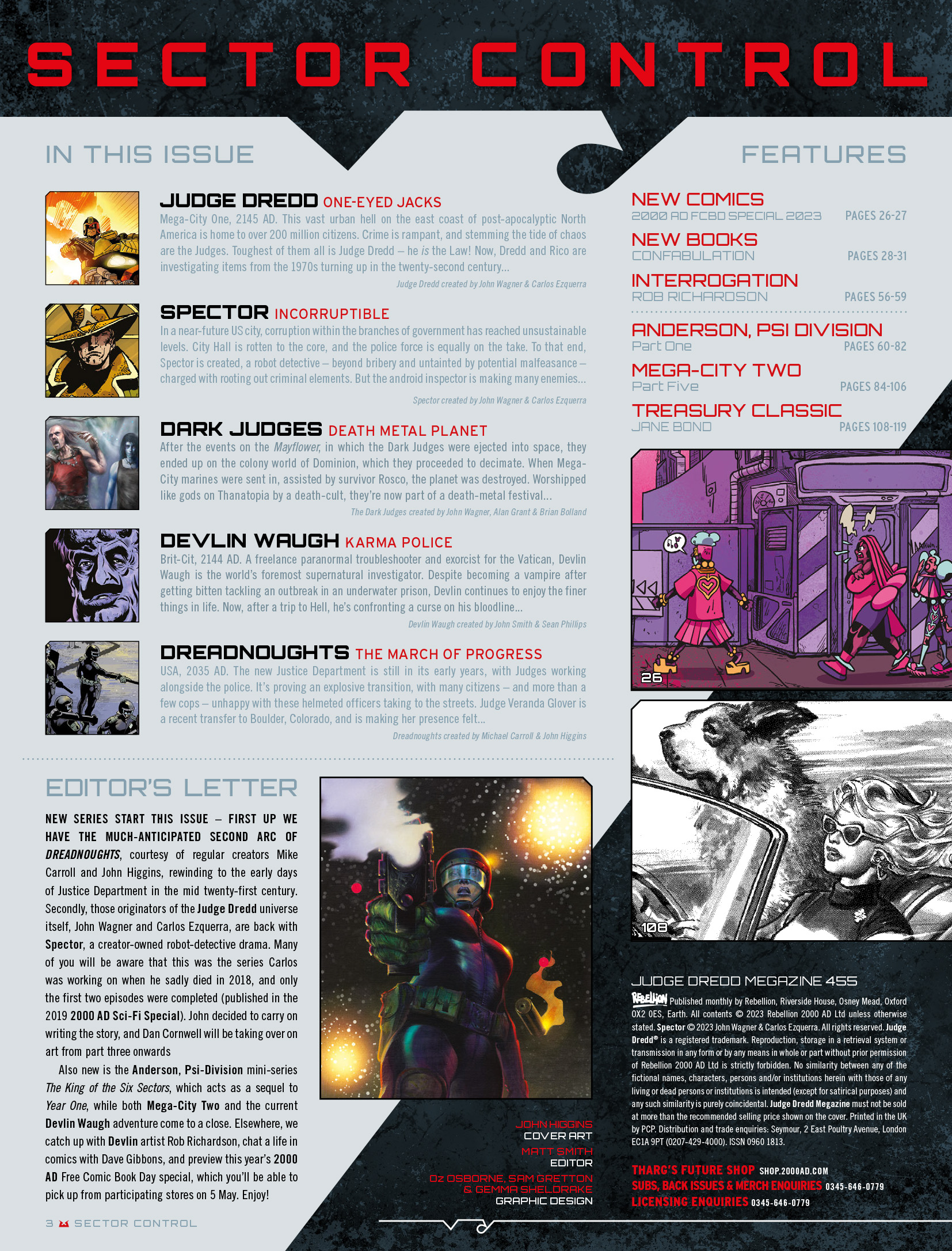 Read online Judge Dredd Megazine (Vol. 5) comic -  Issue #455 - 3