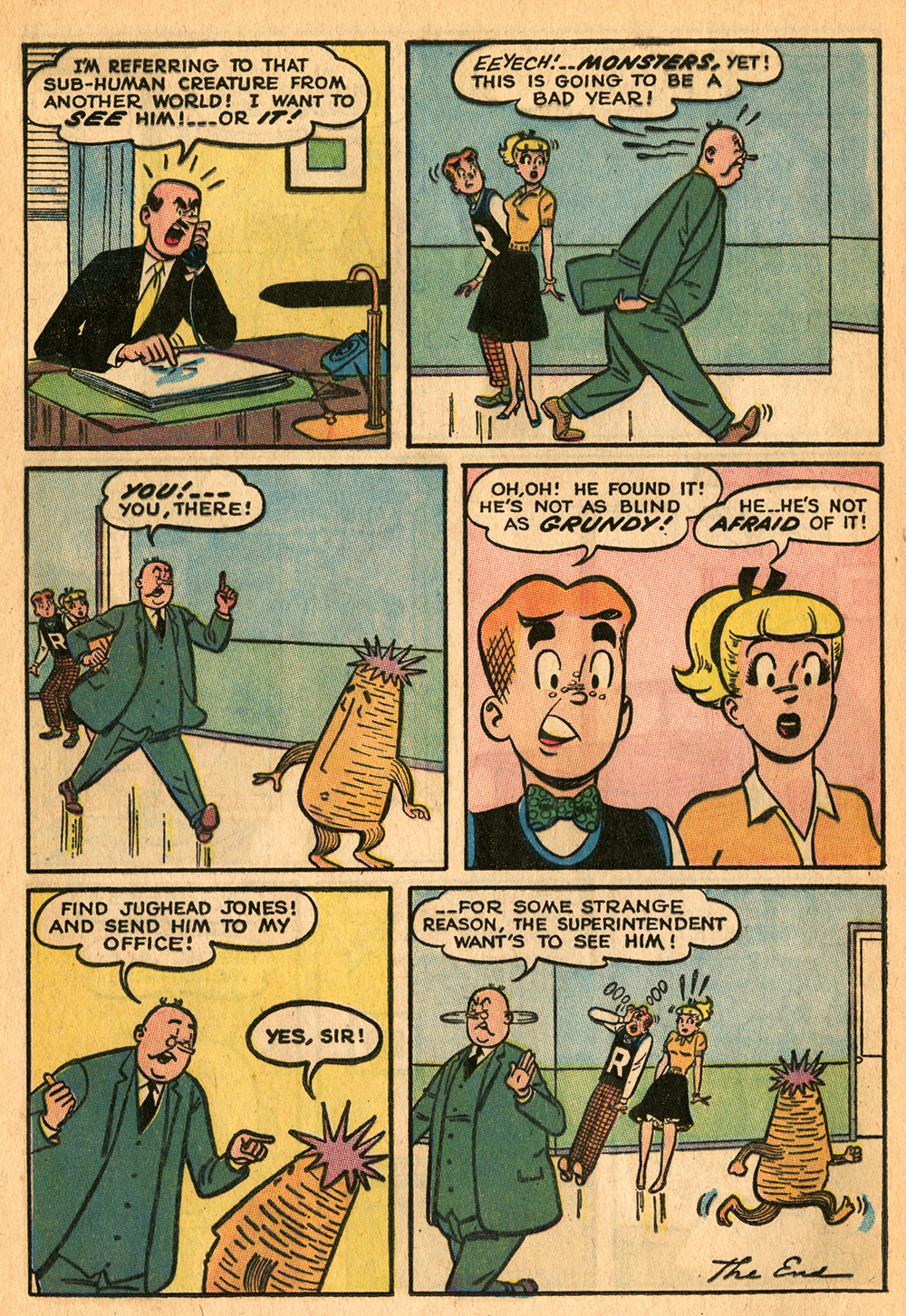 Read online Pep Comics comic -  Issue #160 - 8