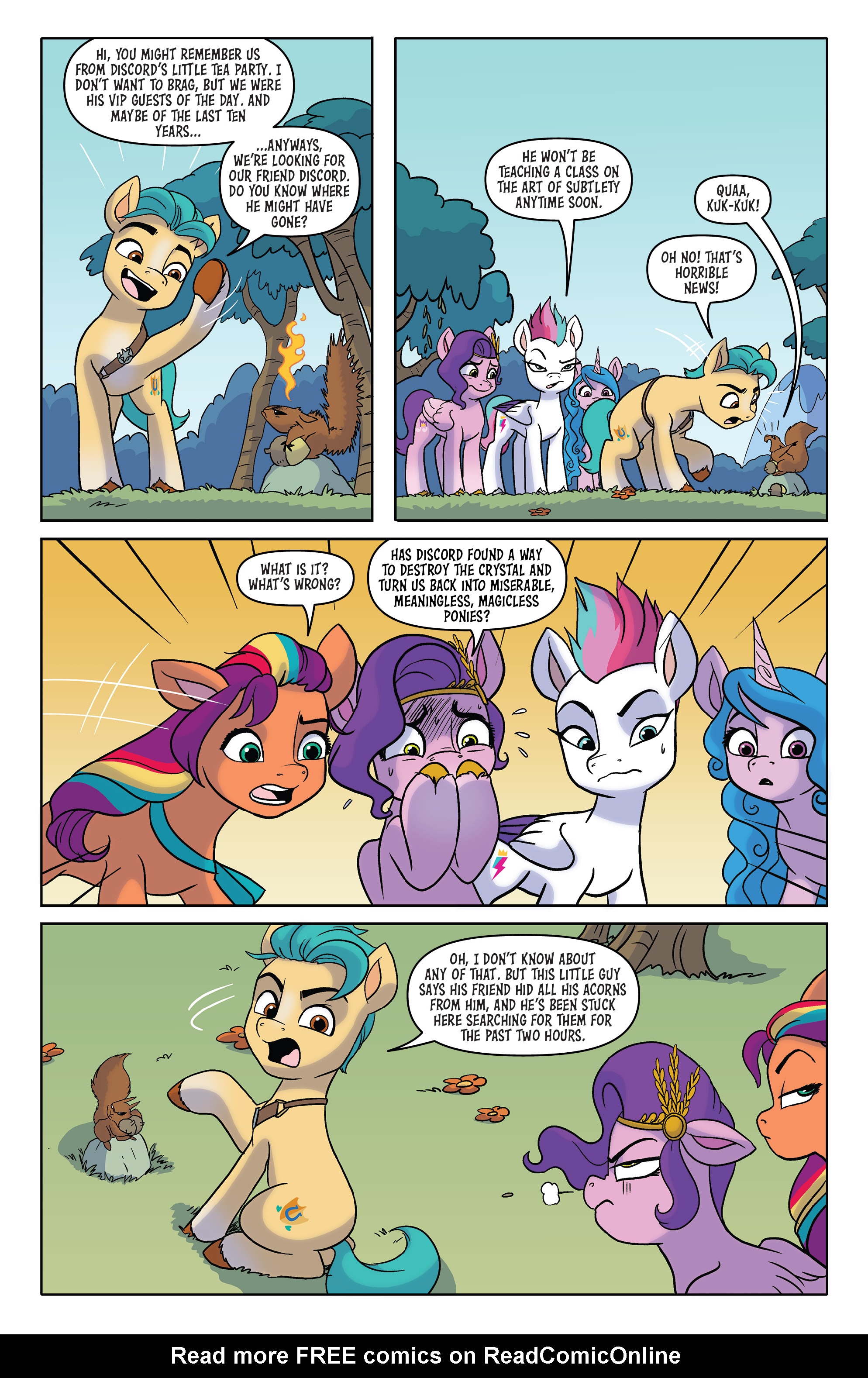 Read online My Little Pony comic -  Issue #6 - 14