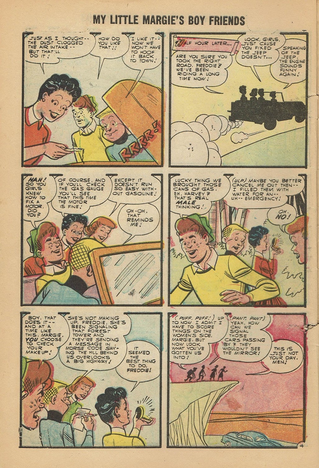 Read online My Little Margie's Boy Friends comic -  Issue #2 - 6