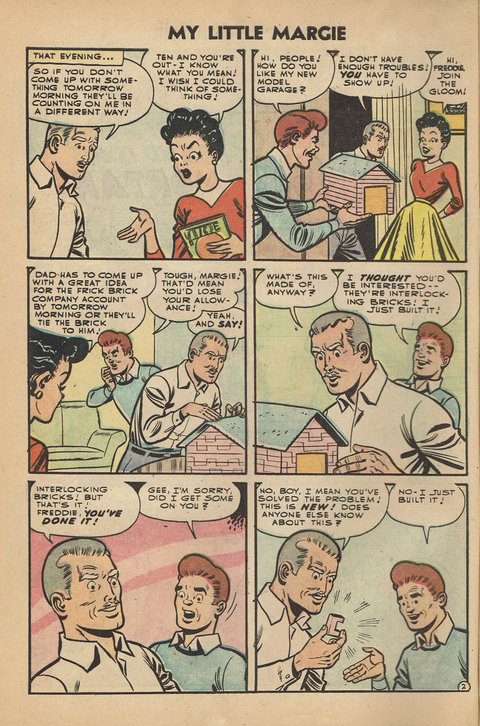 Read online My Little Margie (1954) comic -  Issue #9 - 4