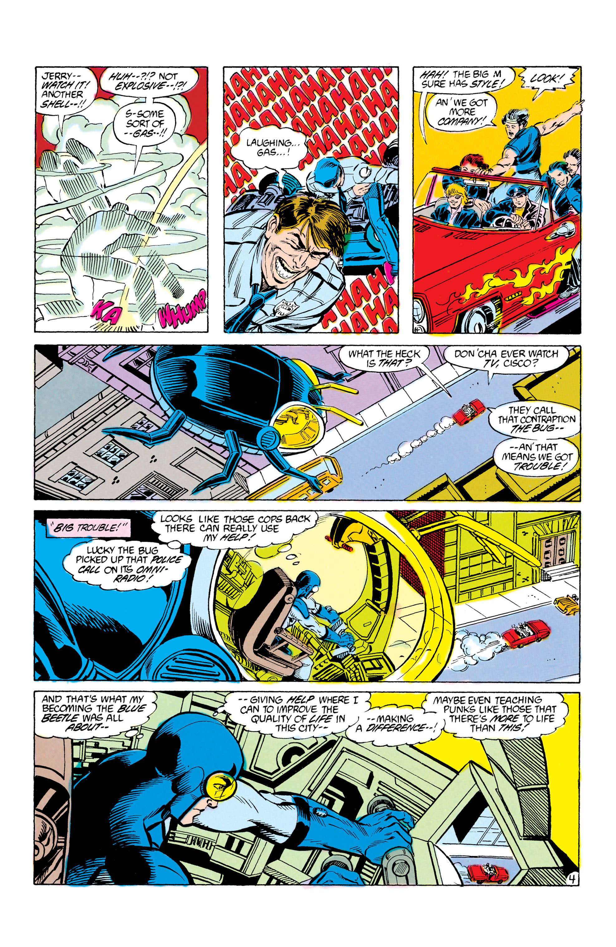 Read online Blue Beetle (1986) comic -  Issue #5 - 5