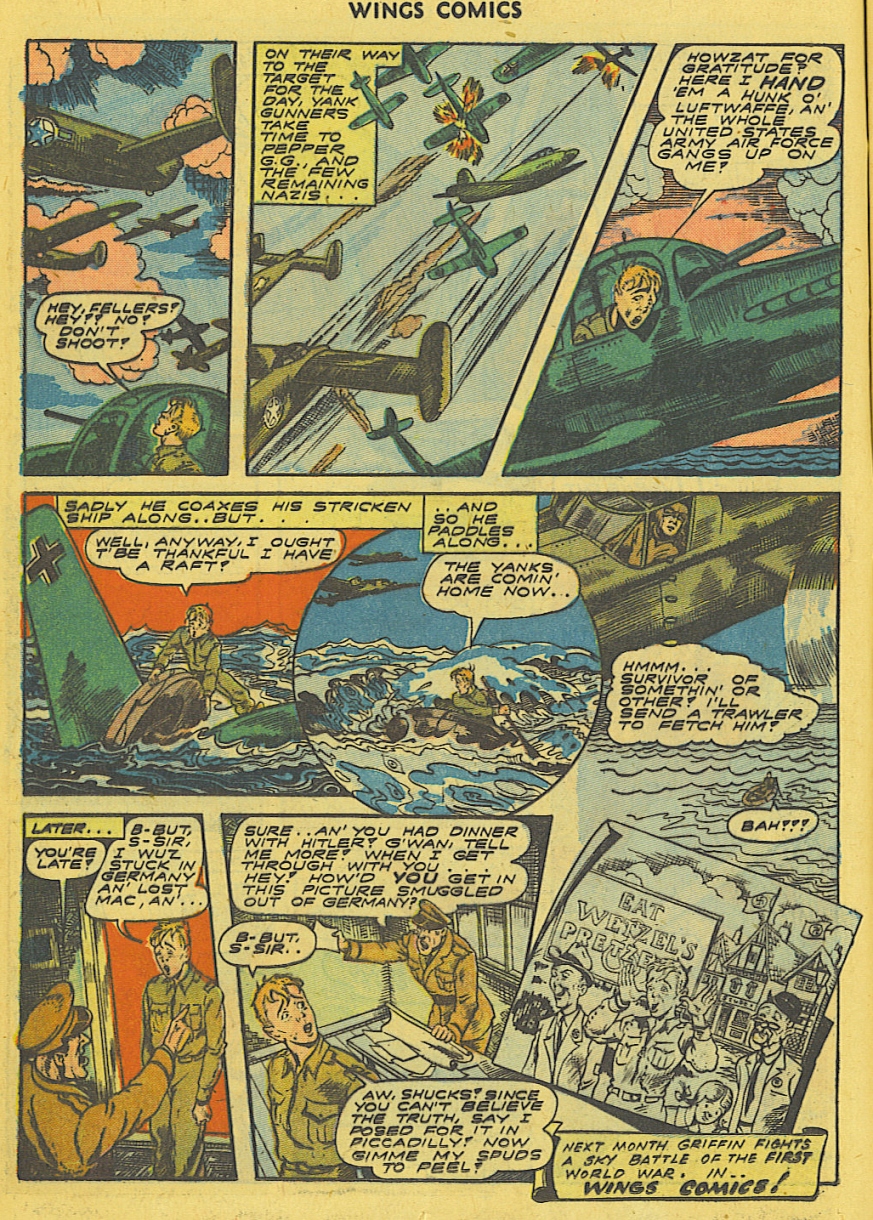 Read online Wings Comics comic -  Issue #43 - 20