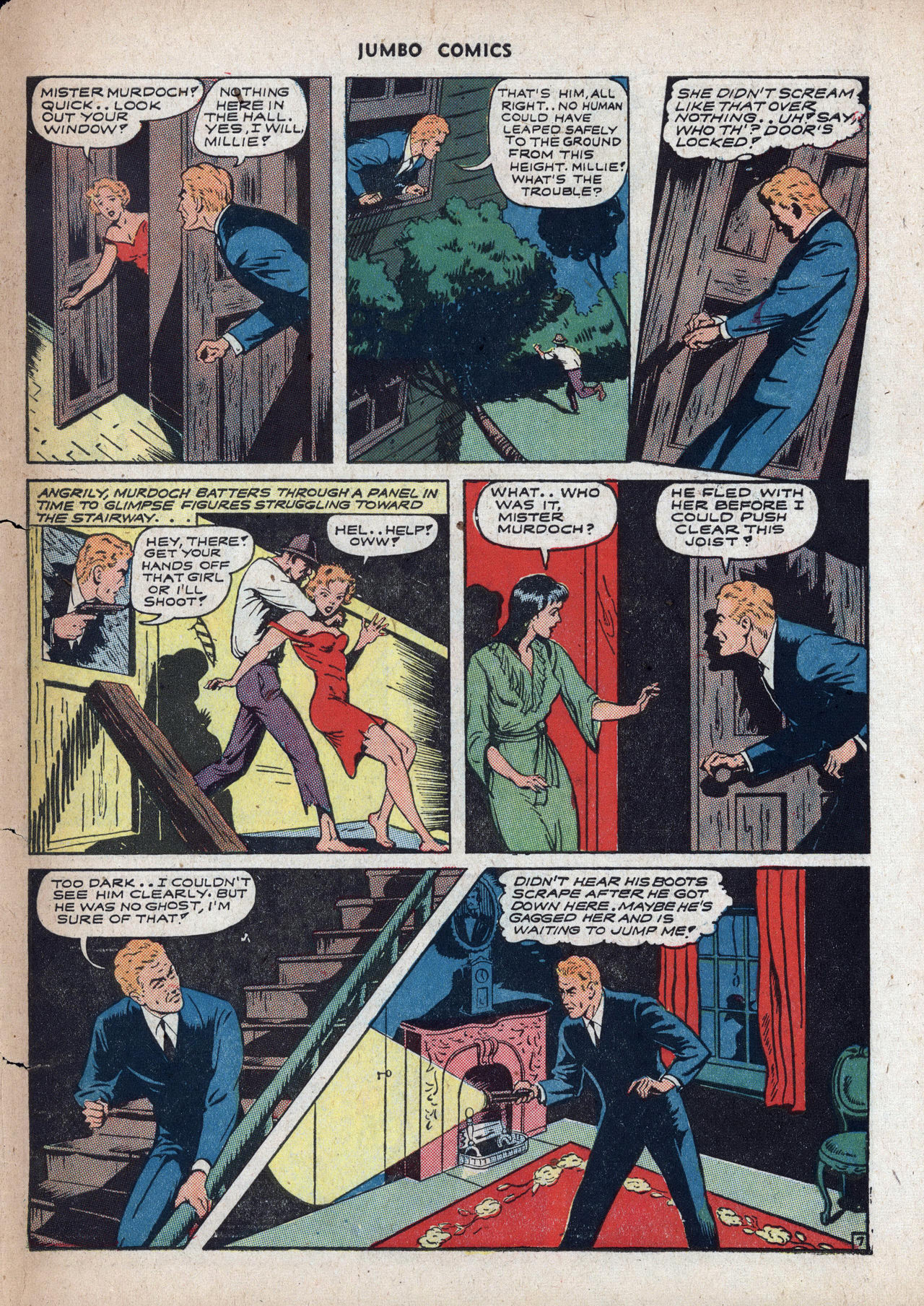 Read online Jumbo Comics comic -  Issue #56 - 55