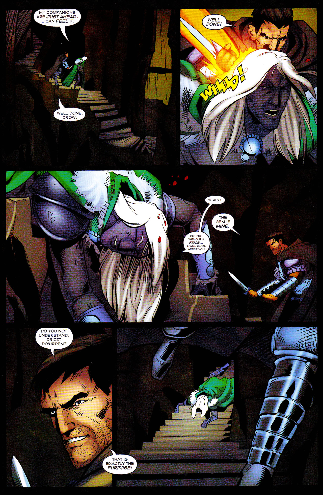 Read online Forgotten Realms: Streams of Silver comic -  Issue #3 - 36