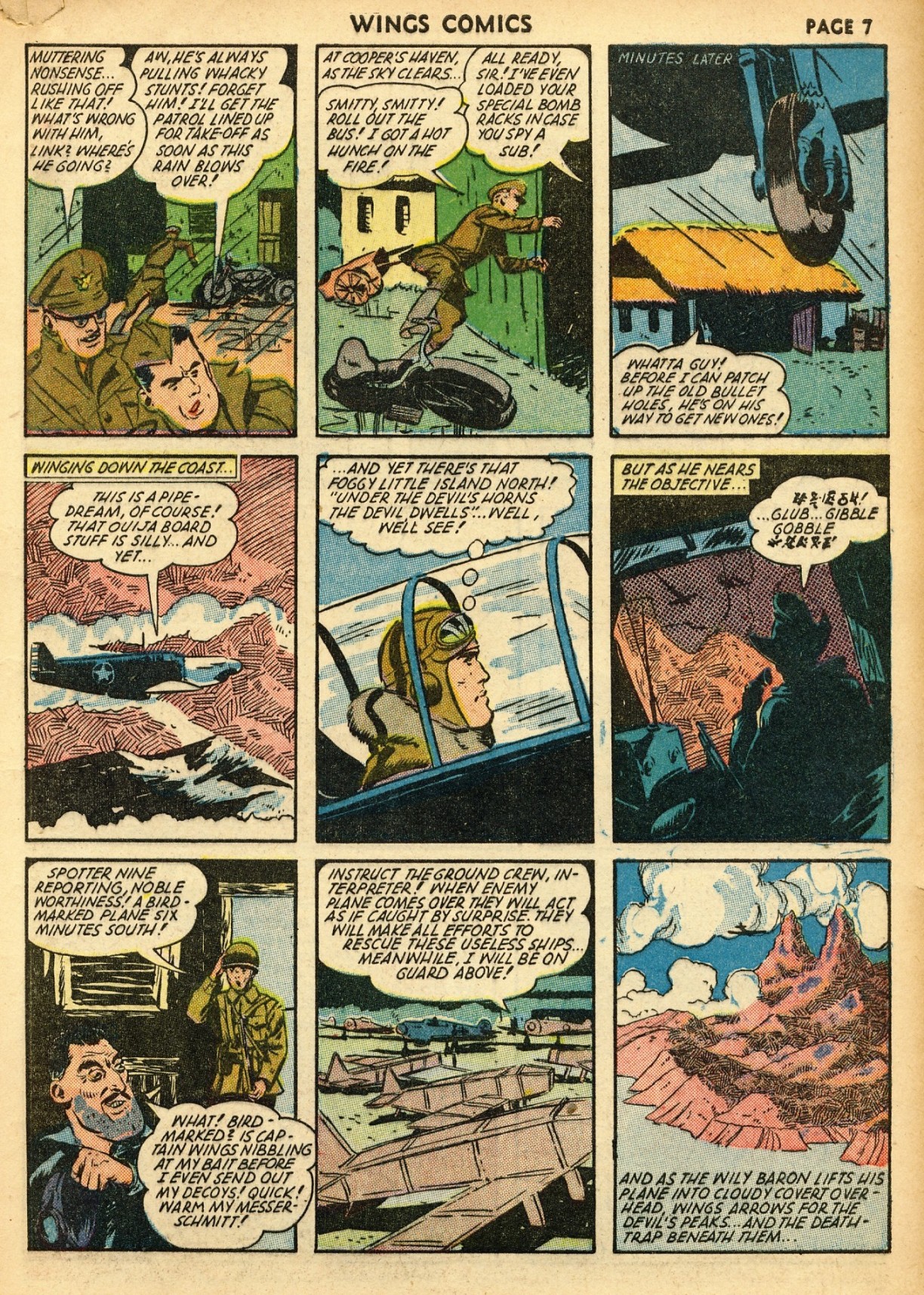 Read online Wings Comics comic -  Issue #32 - 9