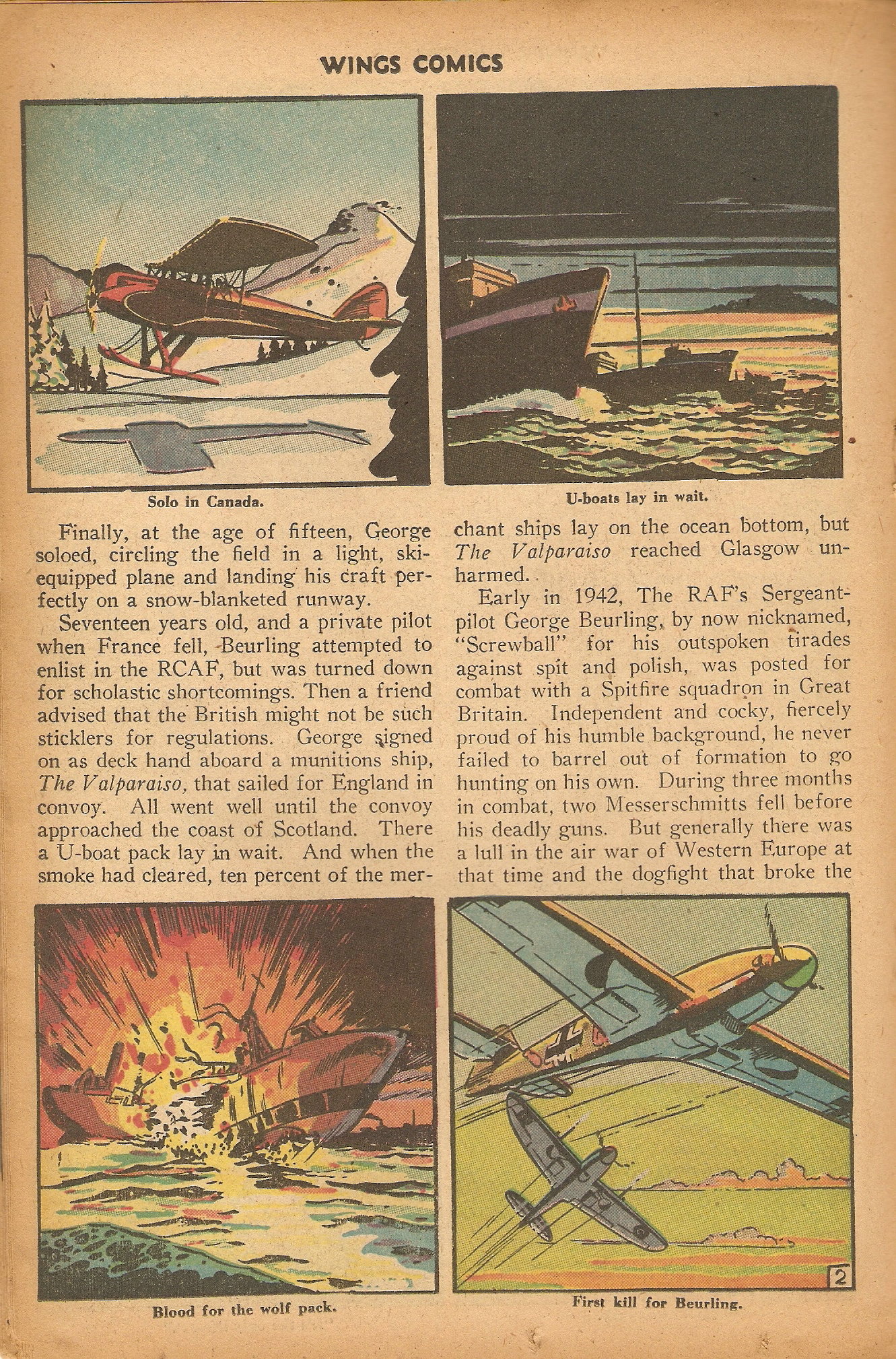 Read online Wings Comics comic -  Issue #81 - 26