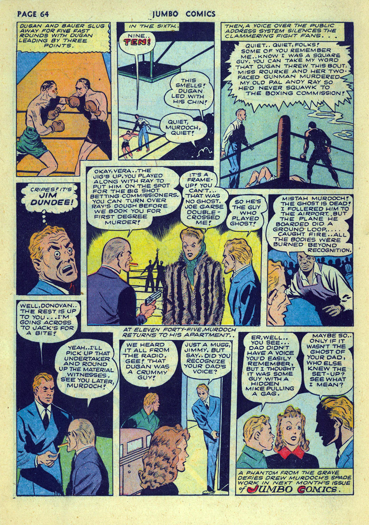 Read online Jumbo Comics comic -  Issue #50 - 66
