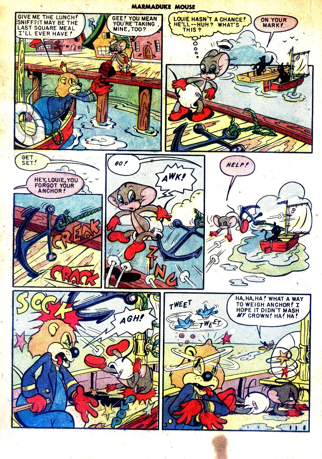 Read online Marmaduke Mouse comic -  Issue #17 - 18