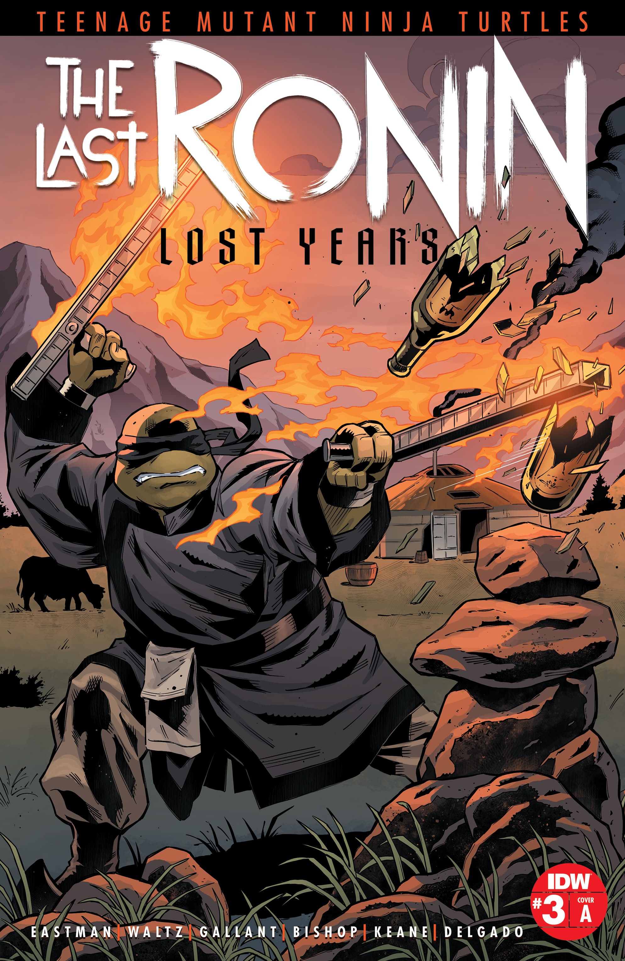 Read online Teenage Mutant Ninja Turtles: The Last Ronin - The Lost Years comic -  Issue #3 - 1