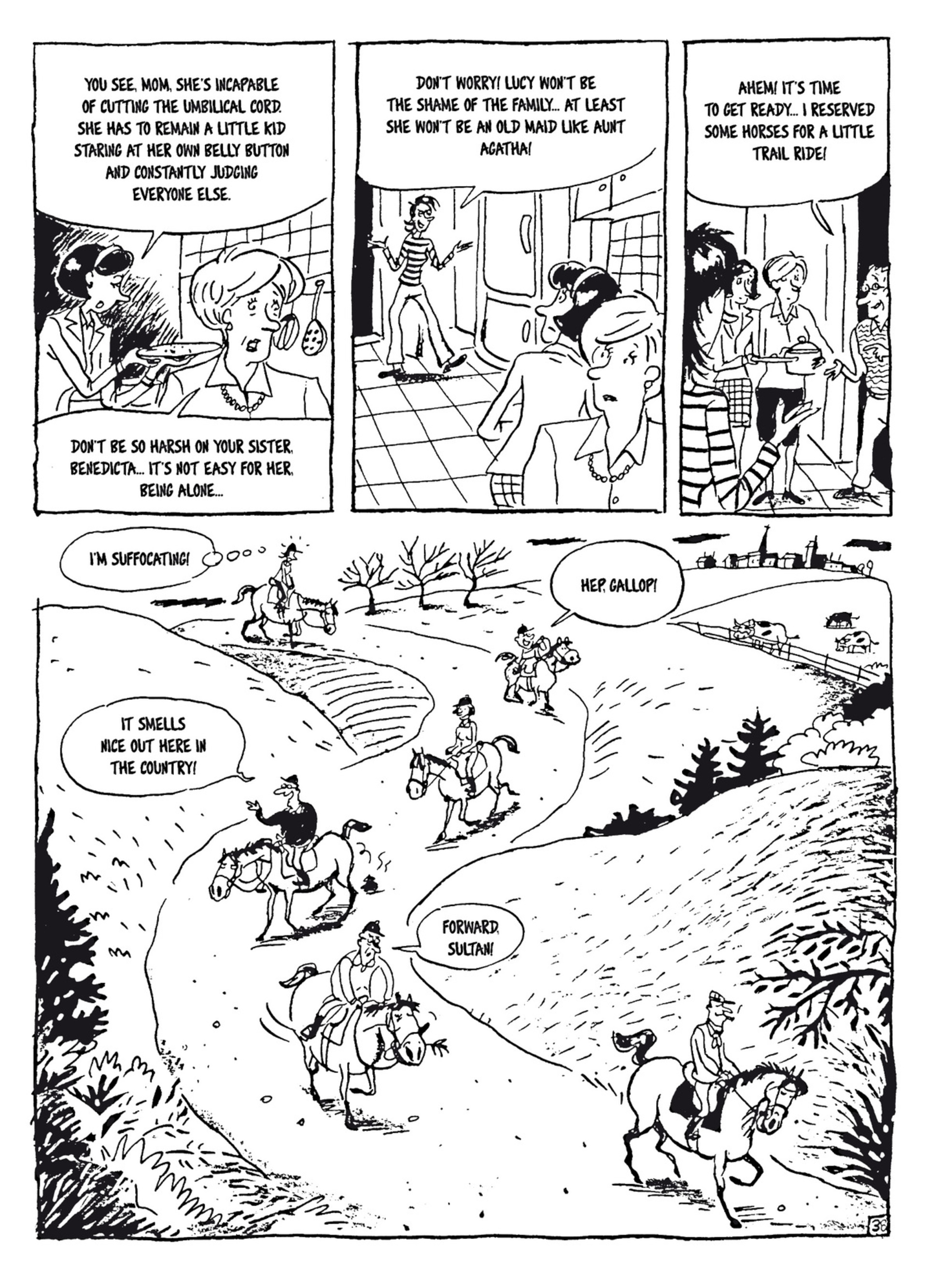 Read online Bluesy Lucy - The Existential Chronicles of a Thirtysomething comic -  Issue #1 - 39