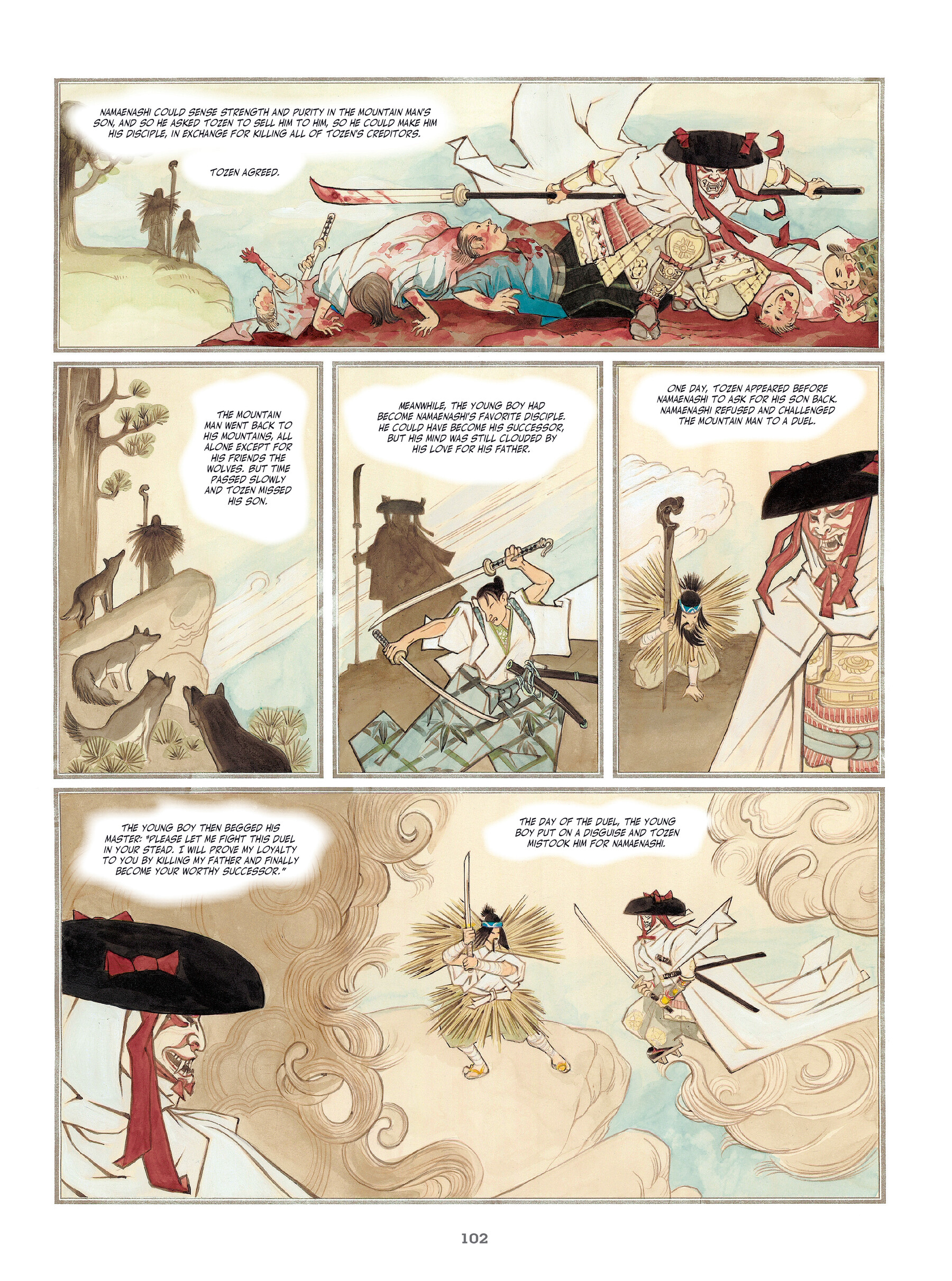Read online Legends of the Pierced Veil: Izuna comic -  Issue # TPB (Part 2) - 3