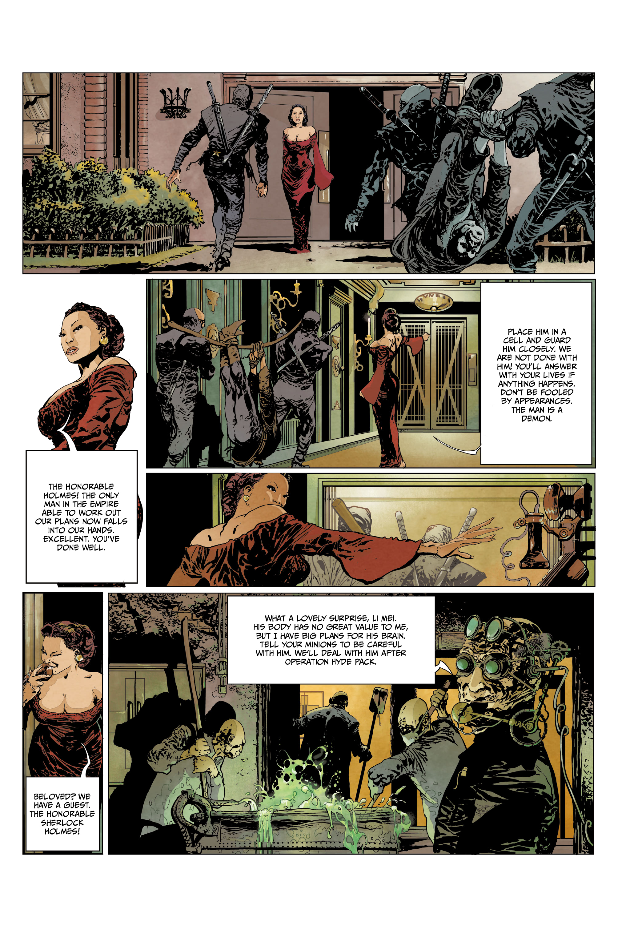 Read online M.O.R.I.A.R.T.Y : The Clockwork Empire comic -  Issue #2 - 31