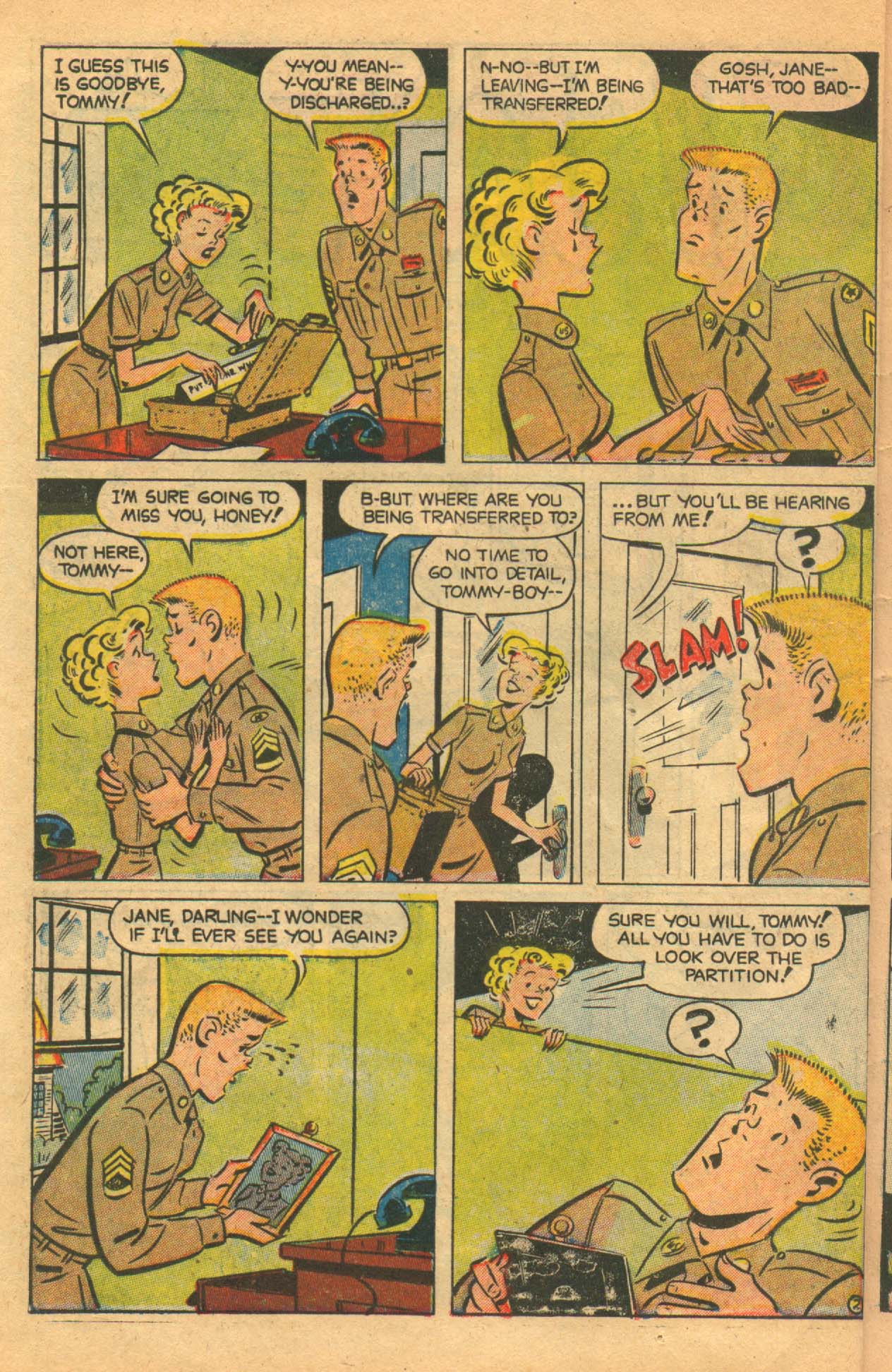 Read online G. I. Jane (1953) comic -  Issue #5 - 11