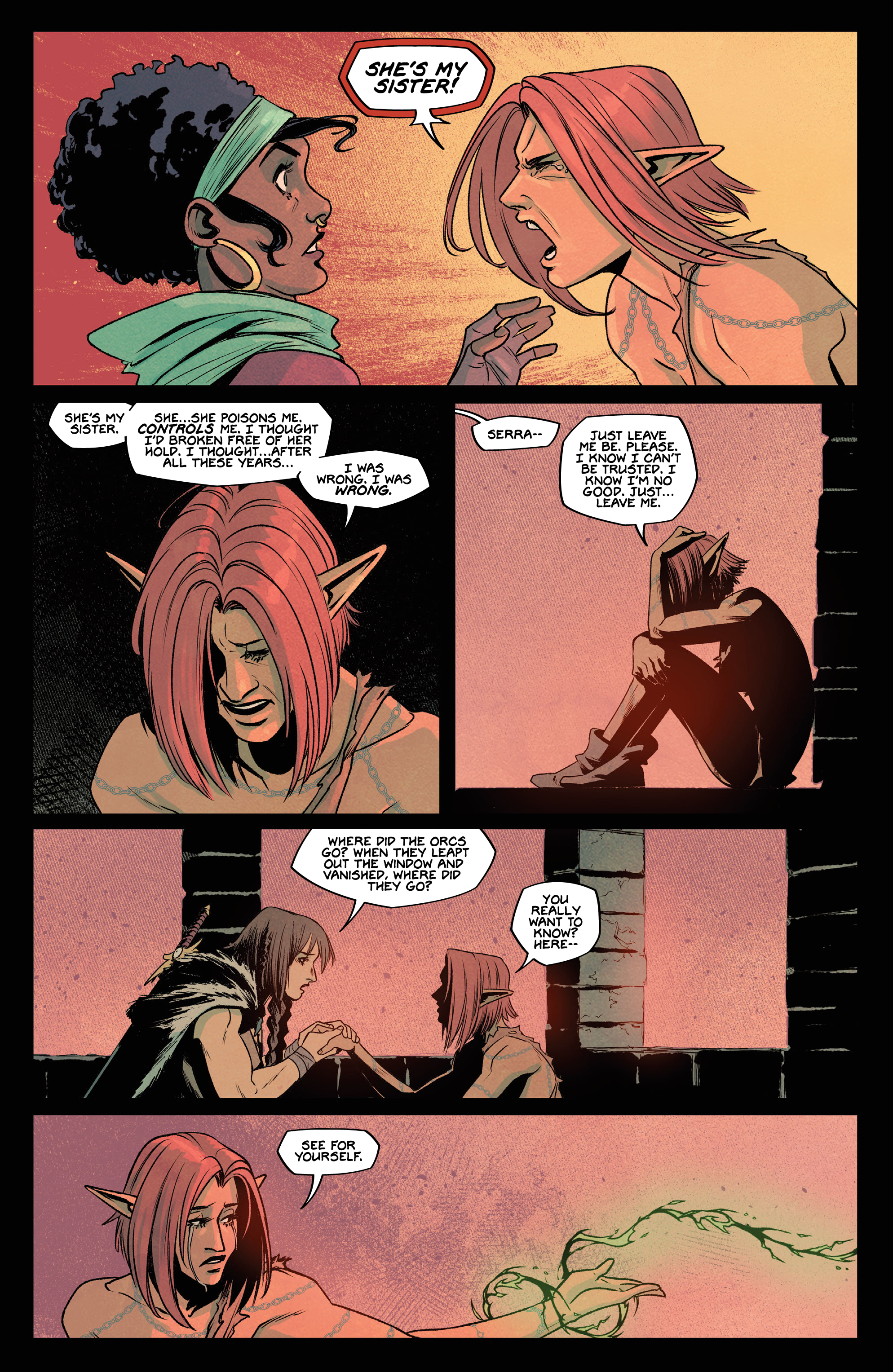 Read online Queen of Swords: A Barbaric Story comic -  Issue #1 - 33