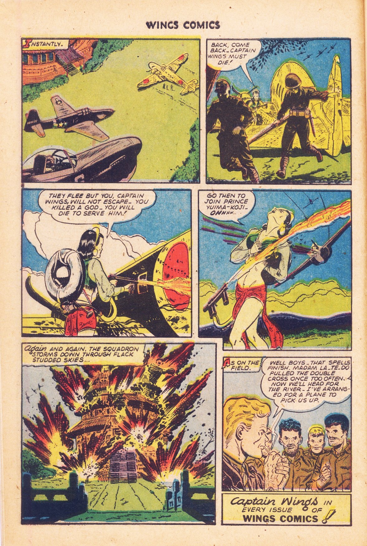 Read online Wings Comics comic -  Issue #58 - 12