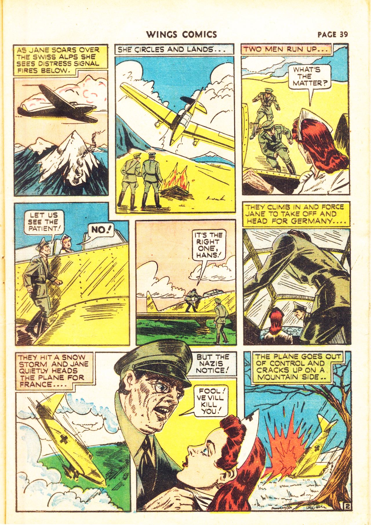 Read online Wings Comics comic -  Issue #11 - 41