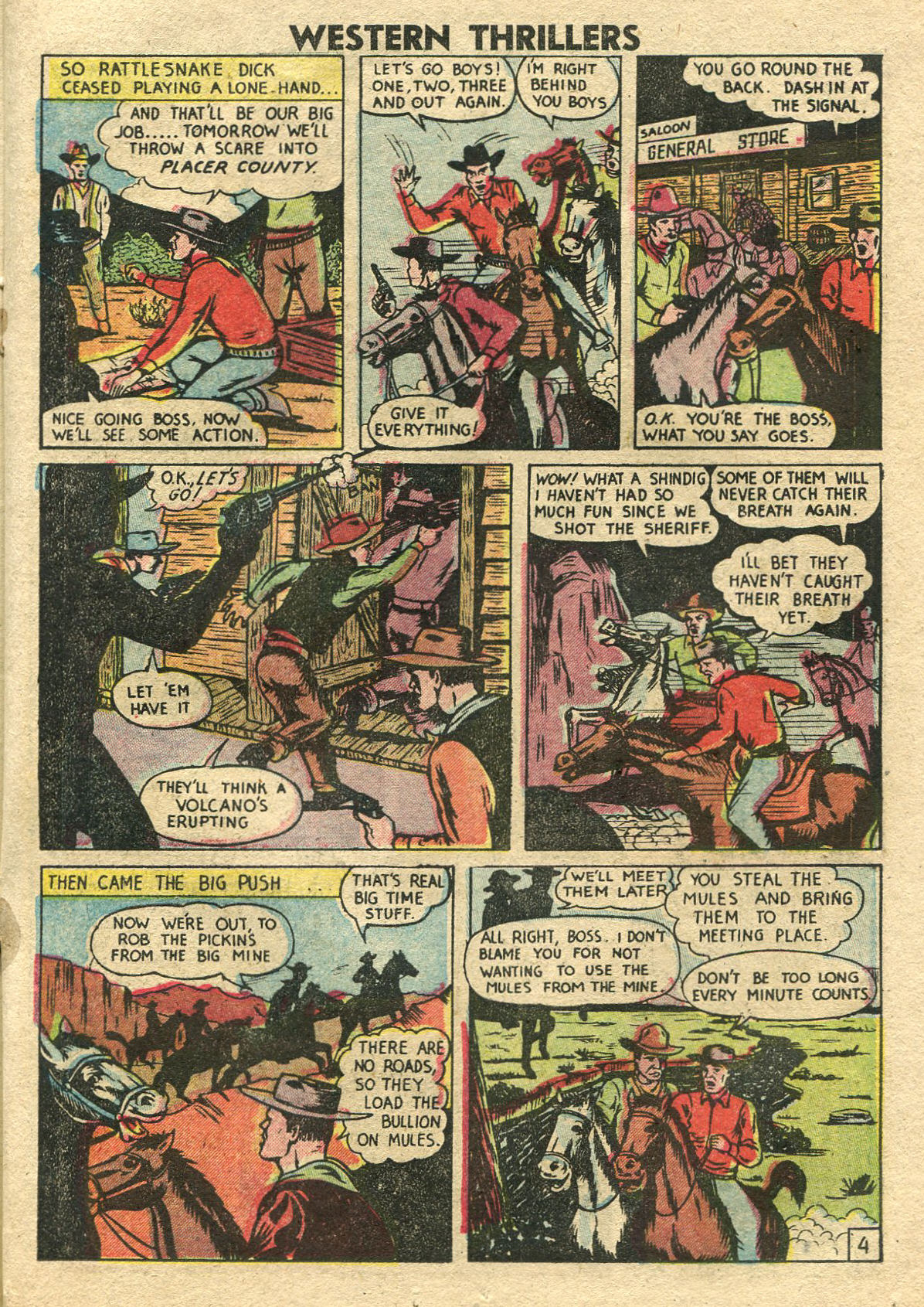 Read online Western Thrillers (1948) comic -  Issue #3 - 15