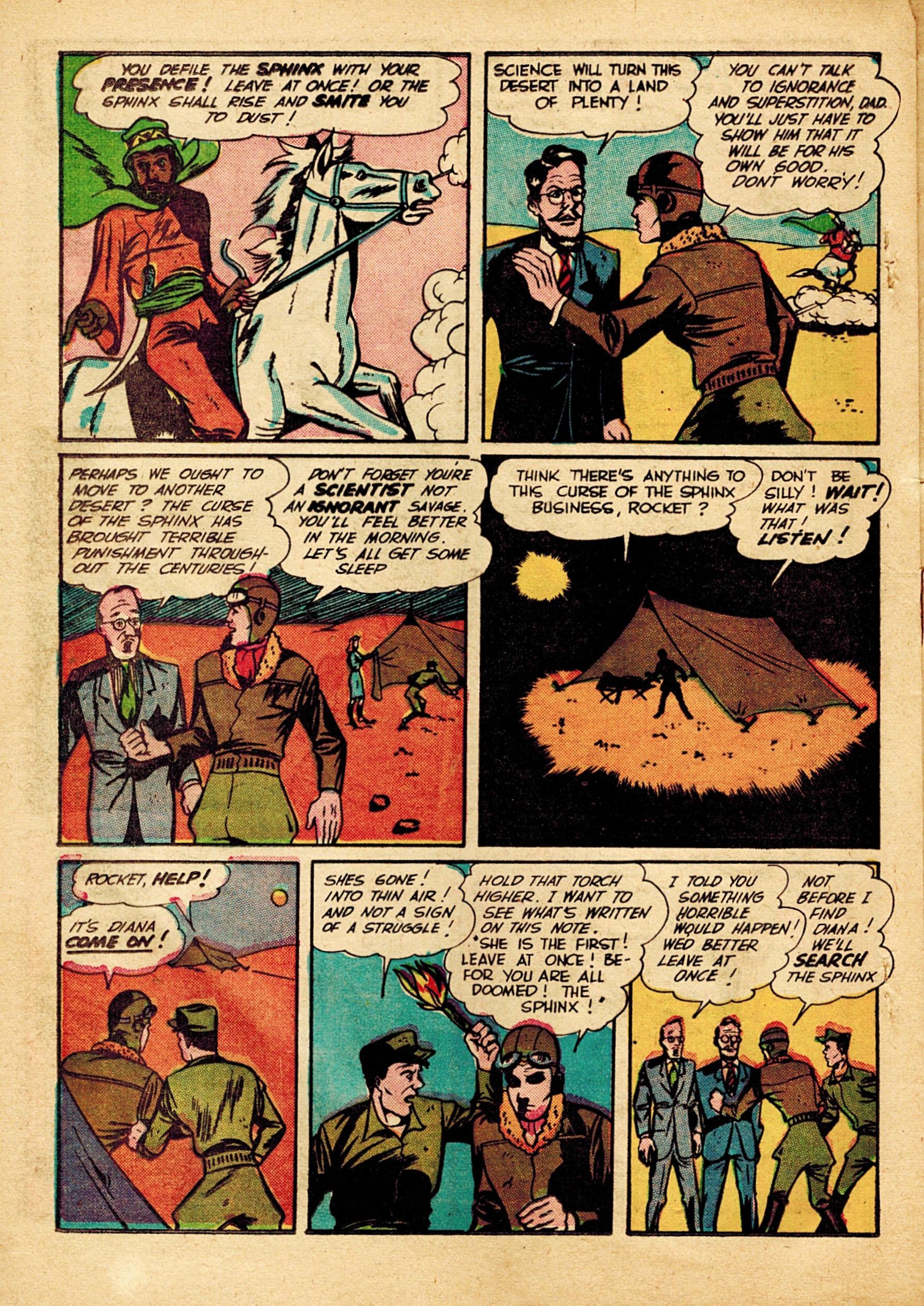 Read online Rocket Kelly (1945) comic -  Issue #3 - 20
