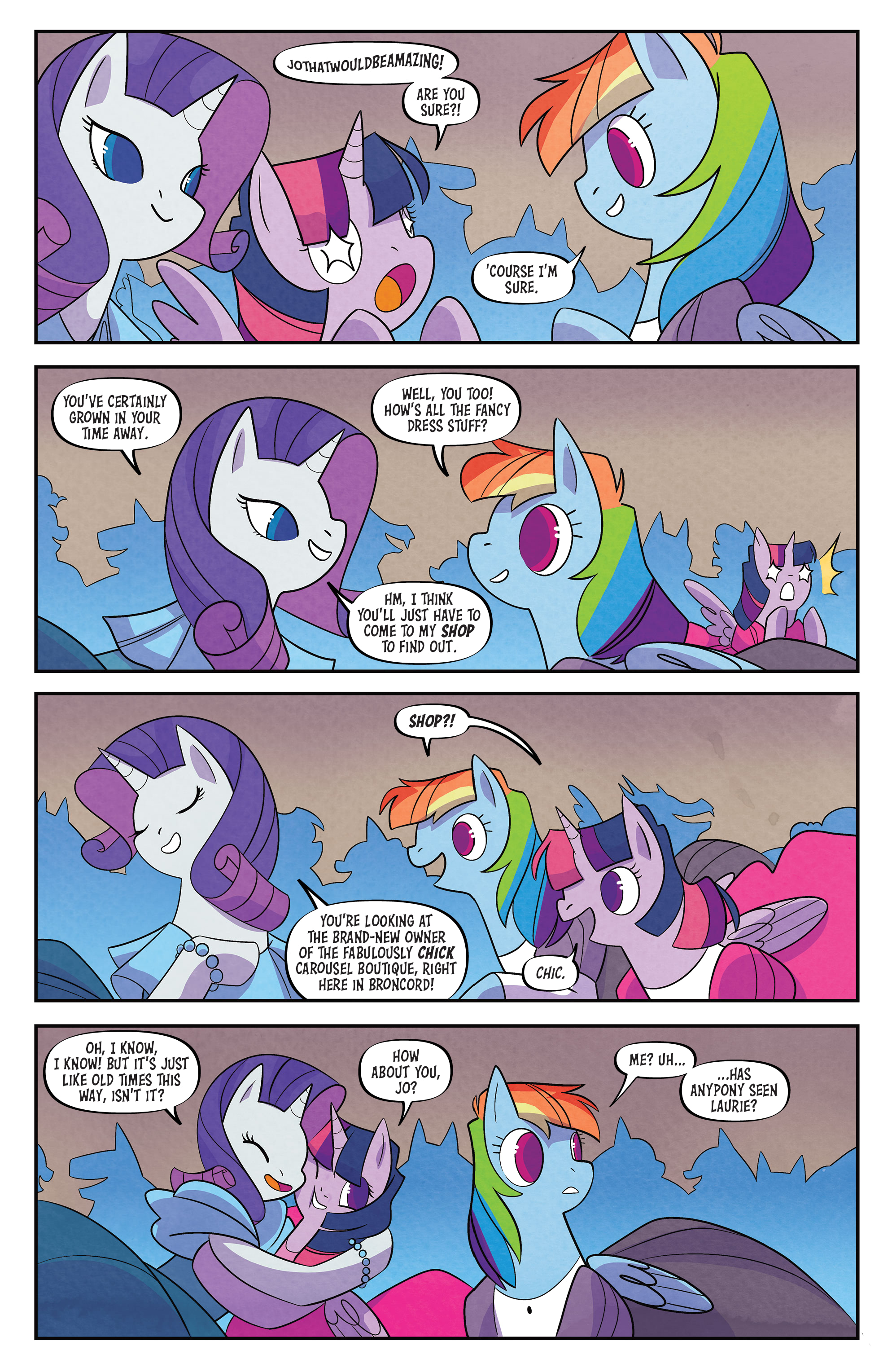 Read online My Little Pony: Classics Reimagined - Little Fillies comic -  Issue #4 - 15