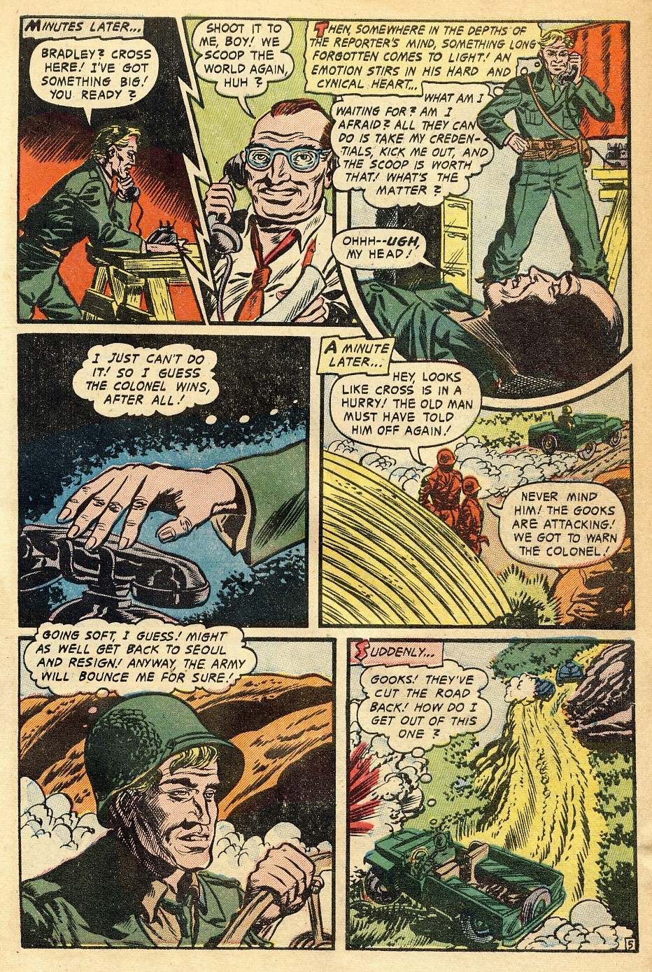 Read online G-I in Battle (1952) comic -  Issue #8 - 31