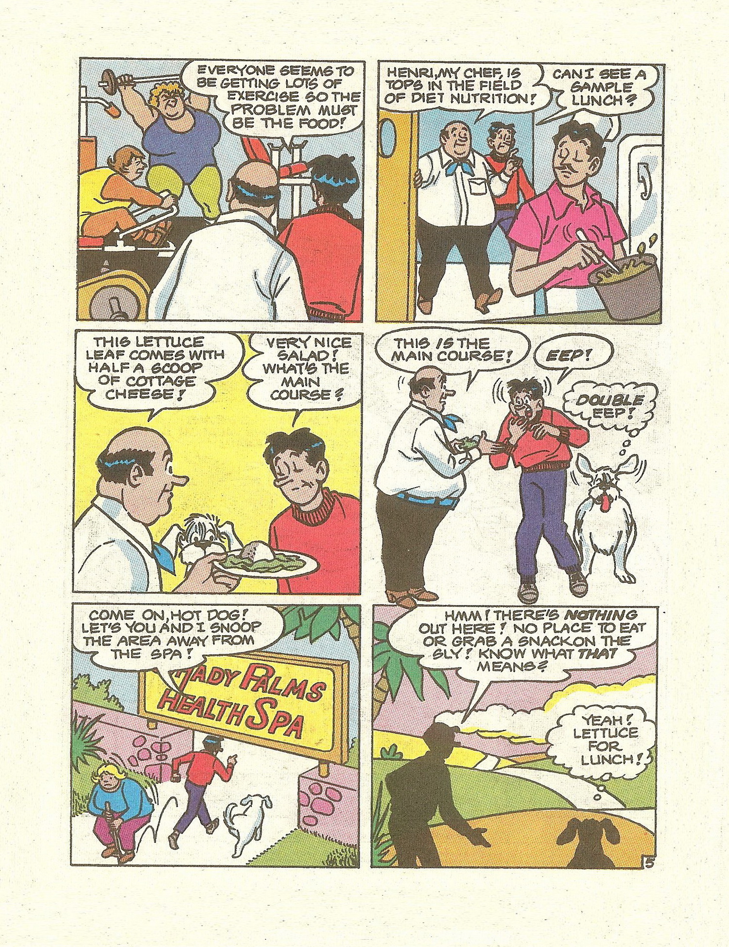 Read online Jughead Jones Comics Digest comic -  Issue #77 - 26