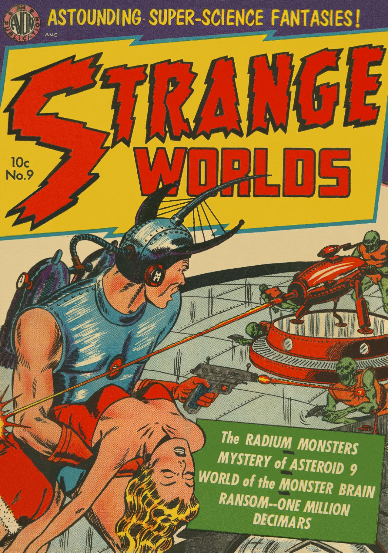 Read online Strange Worlds (1950) comic -  Issue #9 - 1