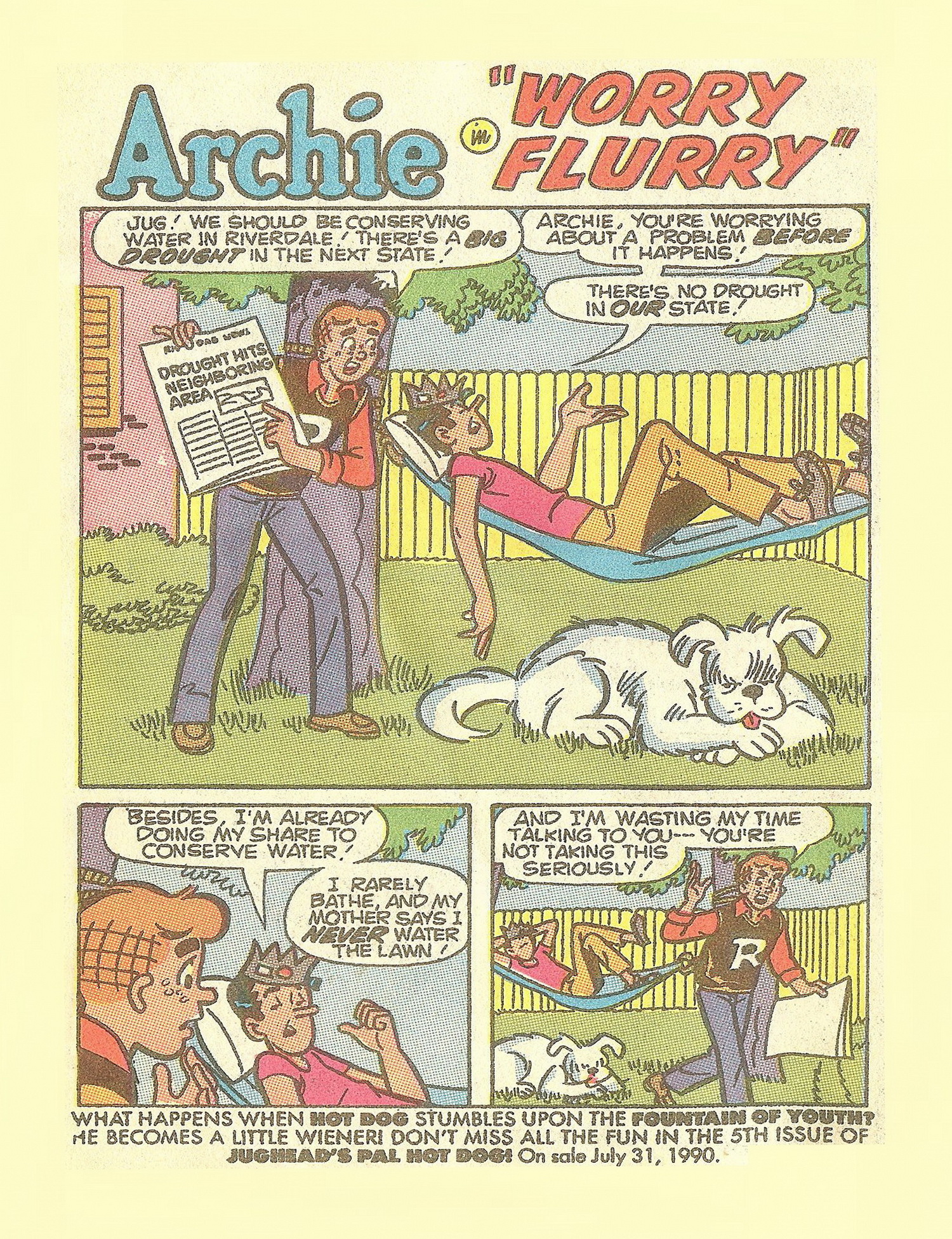 Read online Jughead Jones Comics Digest comic -  Issue #65 - 116