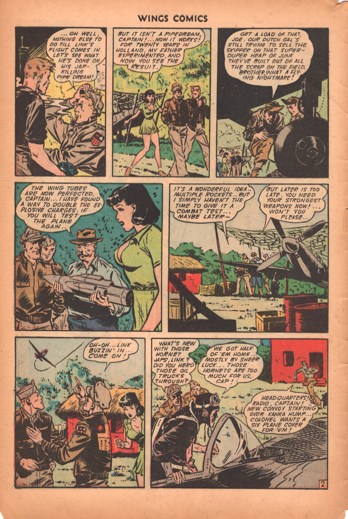 Read online Wings Comics comic -  Issue #48 - 4