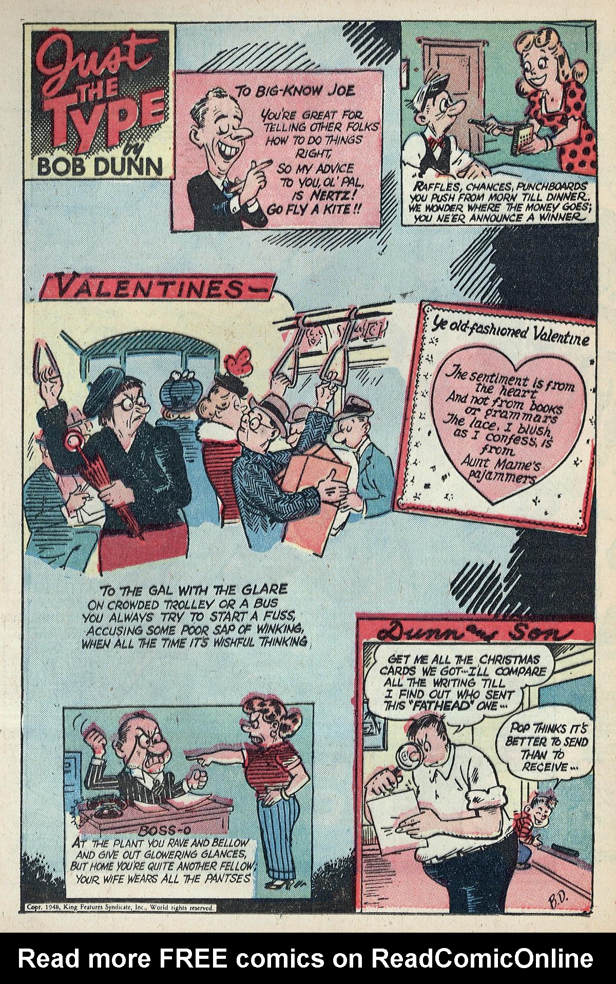 Read online Blondie Comics (1947) comic -  Issue #10 - 19
