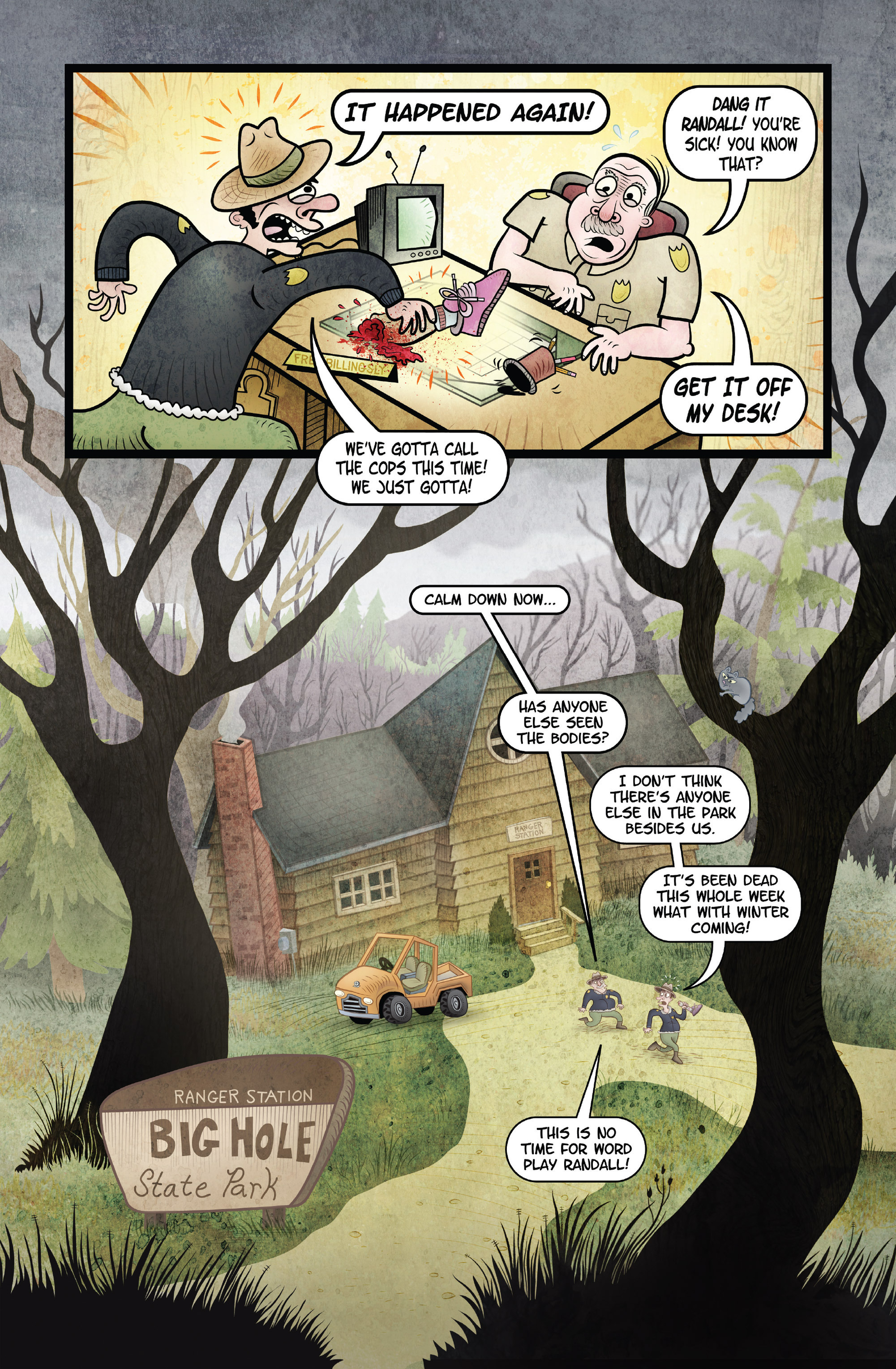 Read online If You Die In The Woods, Does Anybody Care? comic -  Issue # Full - 9