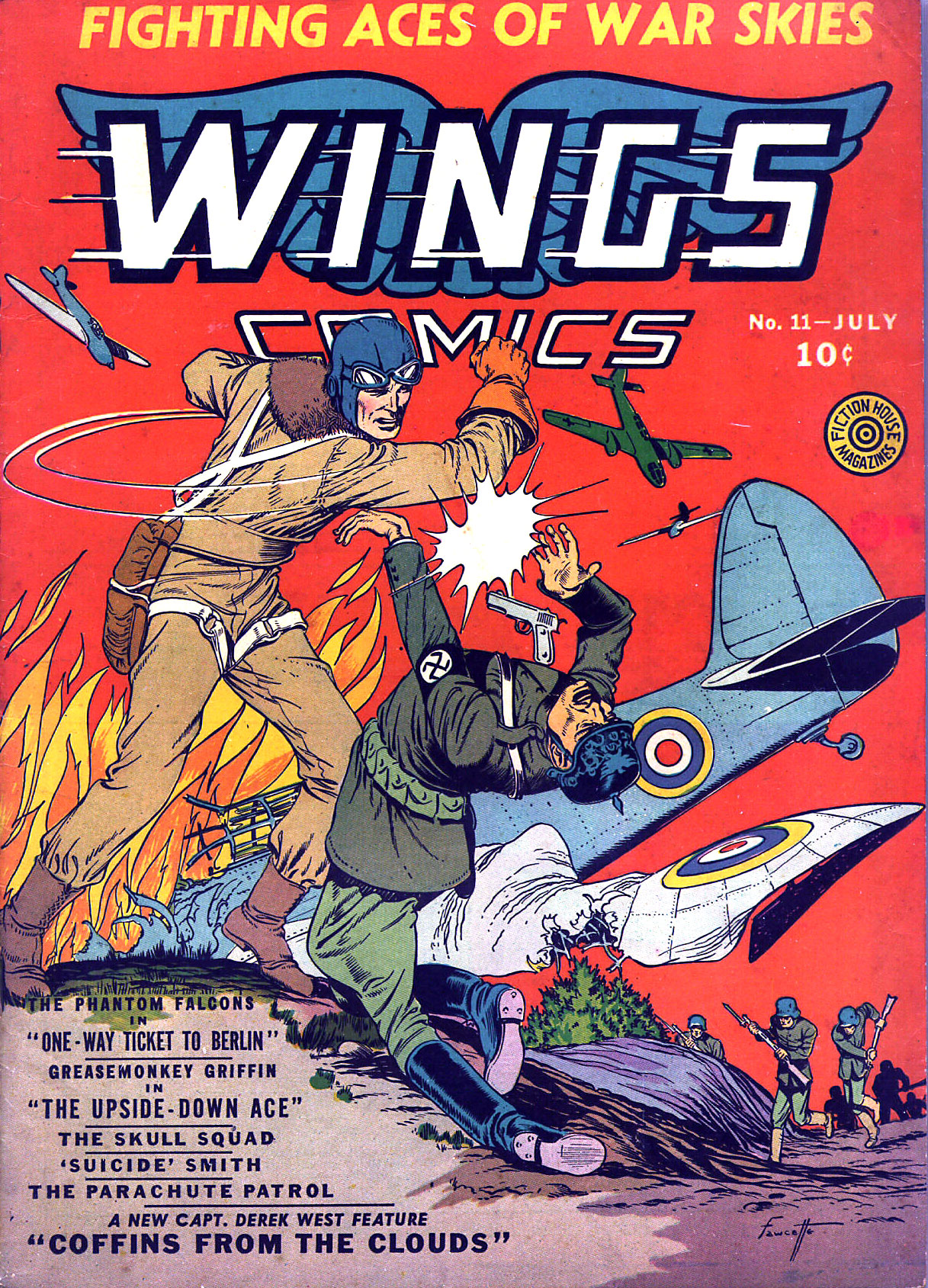 Read online Wings Comics comic -  Issue #11 - 1