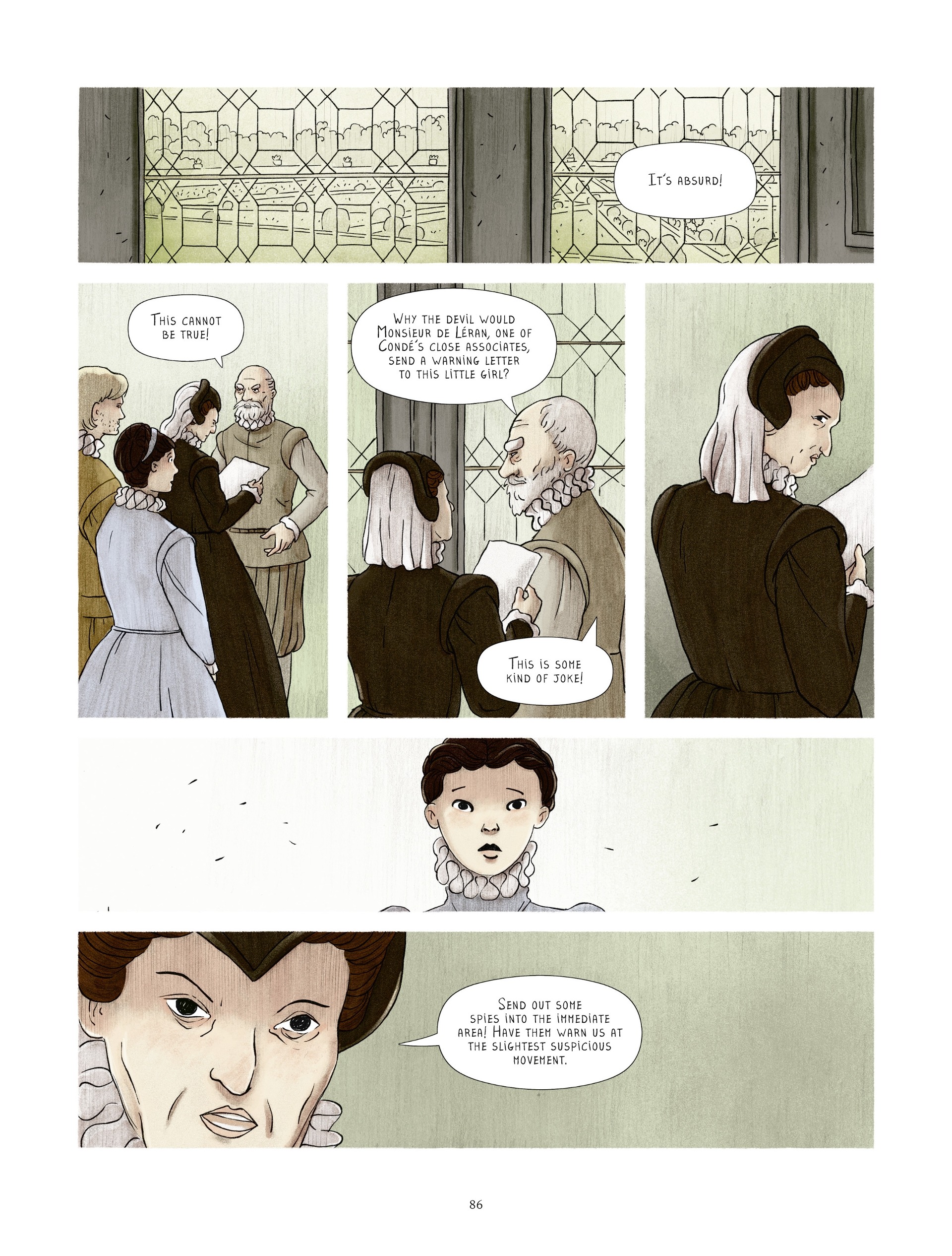 Read online Catherine de' Medici, The Flying Squadron: The Good Girl comic -  Issue # TPB - 83