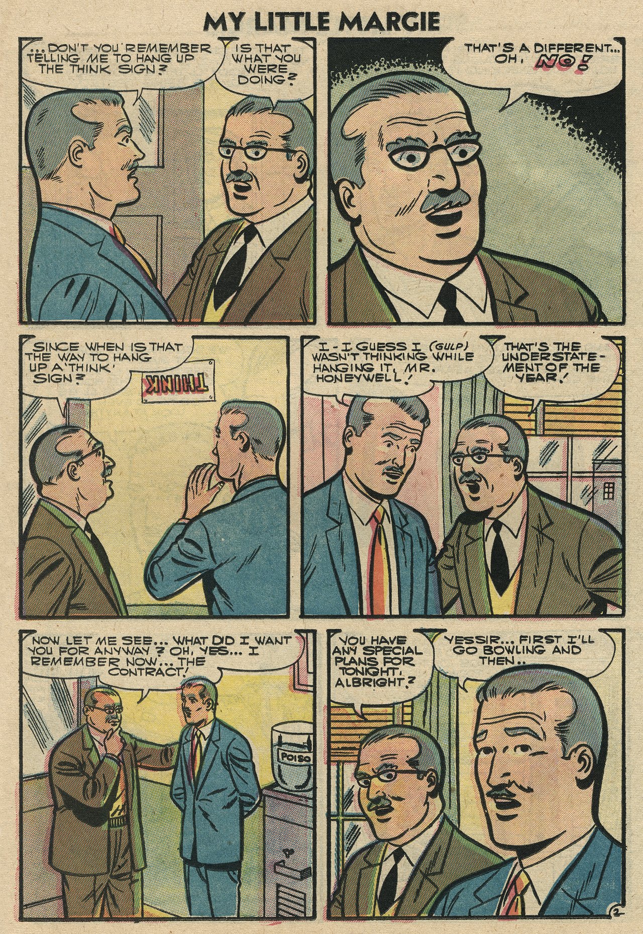 Read online My Little Margie (1954) comic -  Issue #14 - 15