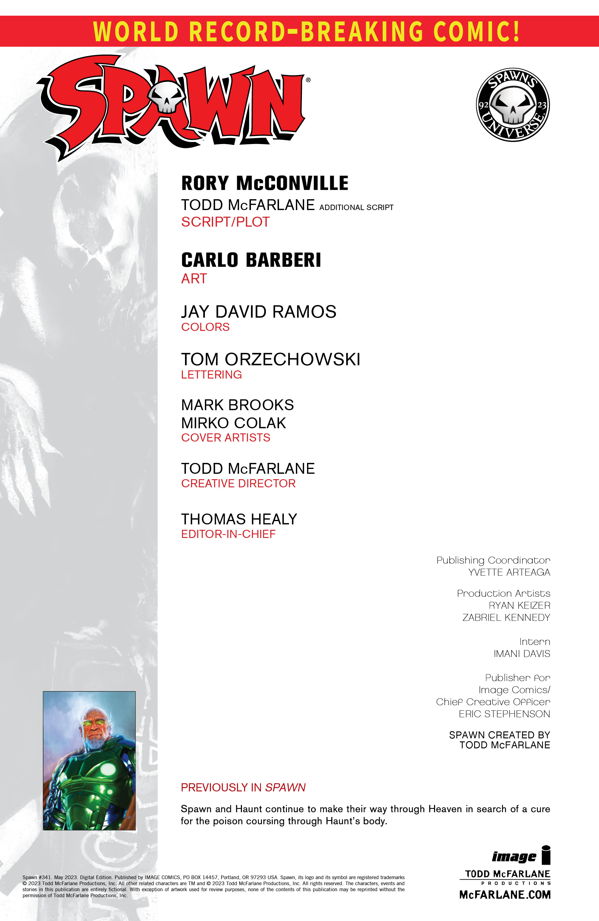 Read online Spawn comic -  Issue #341 - 3