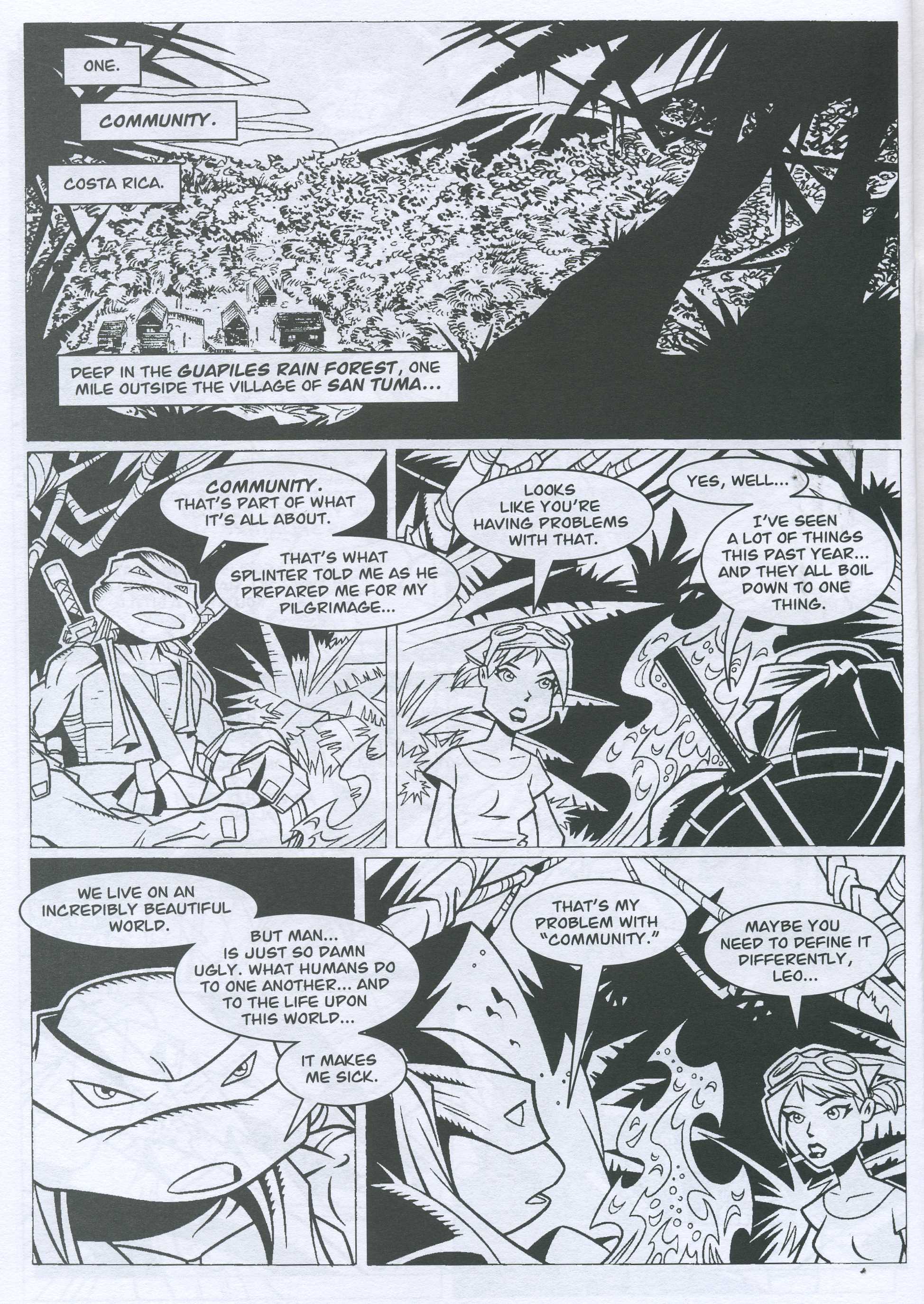 Read online TMNT Movie Prequel comic -  Issue #5 - 27