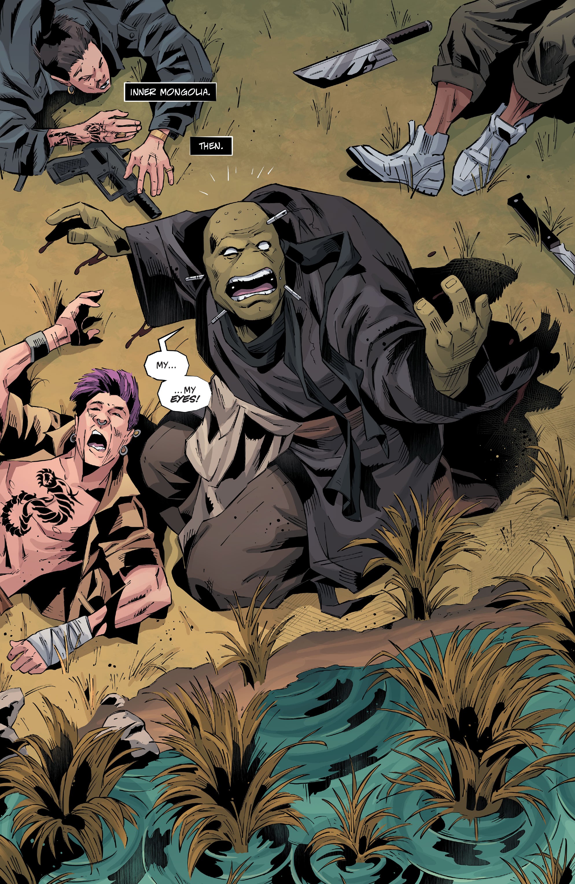 Read online Teenage Mutant Ninja Turtles: The Last Ronin - The Lost Years comic -  Issue #3 - 4