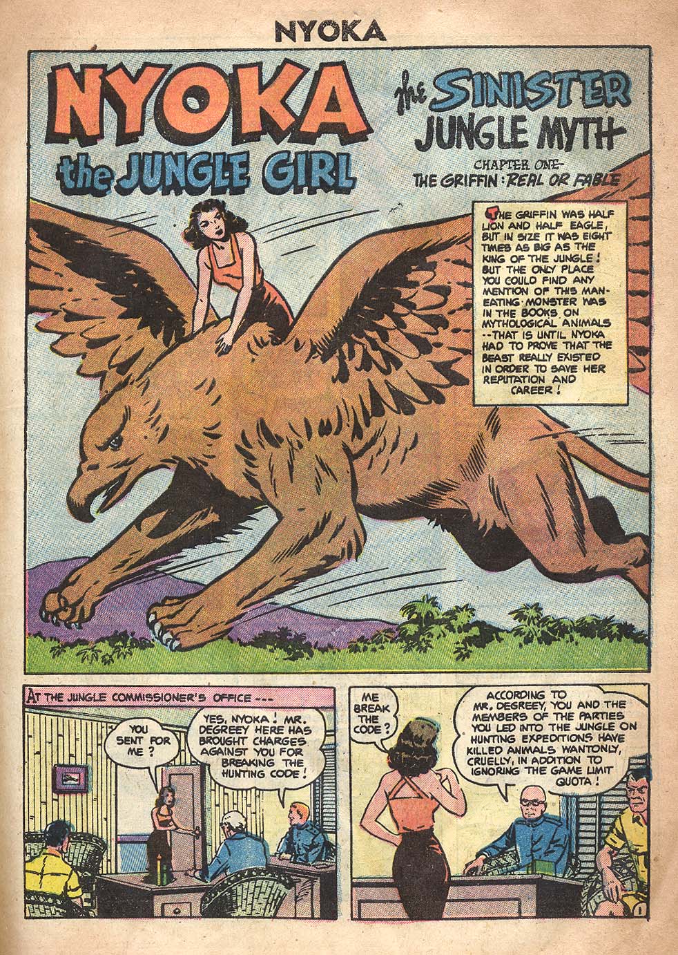 Read online Nyoka the Jungle Girl (1955) comic -  Issue #14 - 3