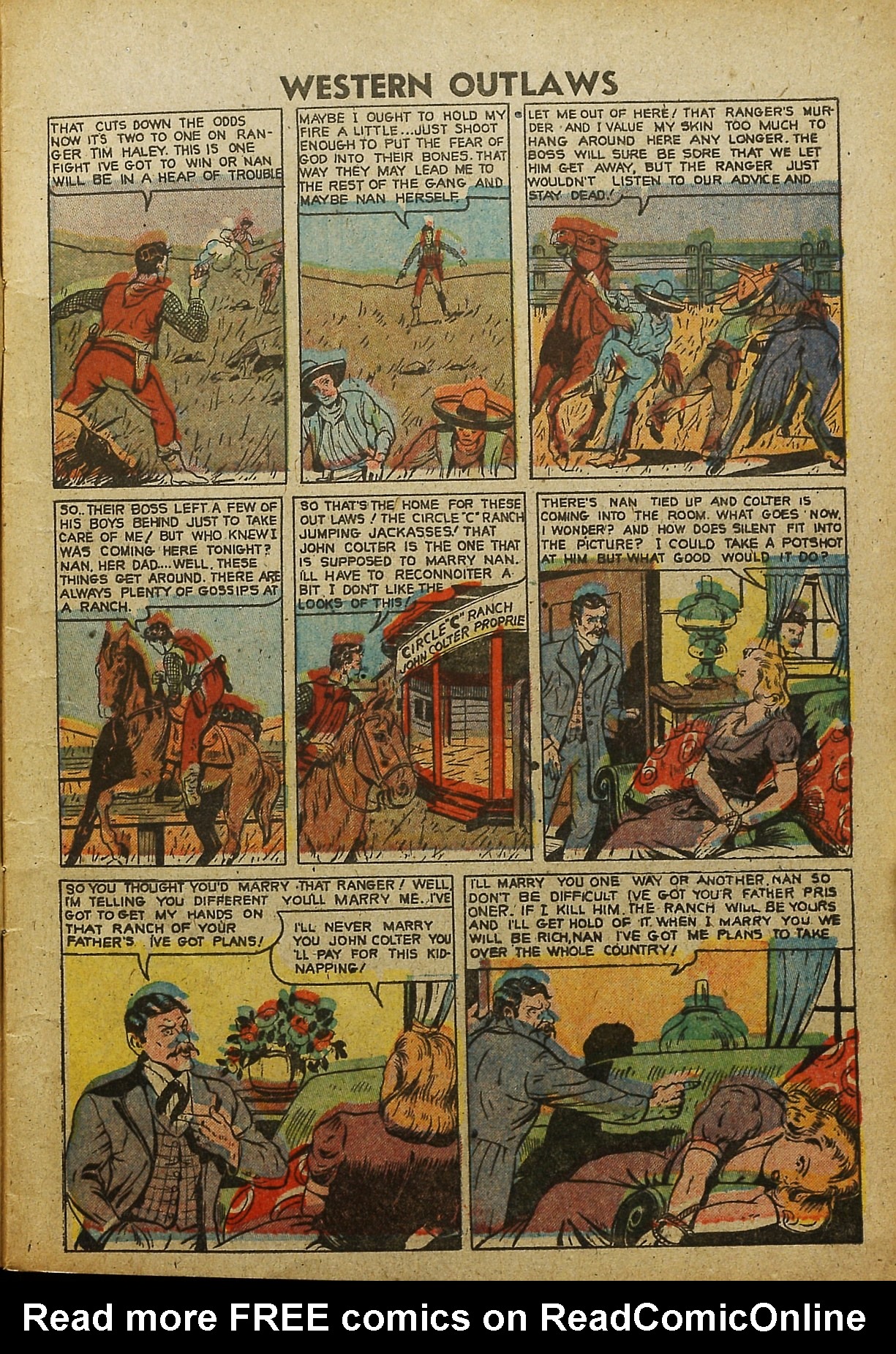 Read online Western Outlaws (1948) comic -  Issue #20 - 9