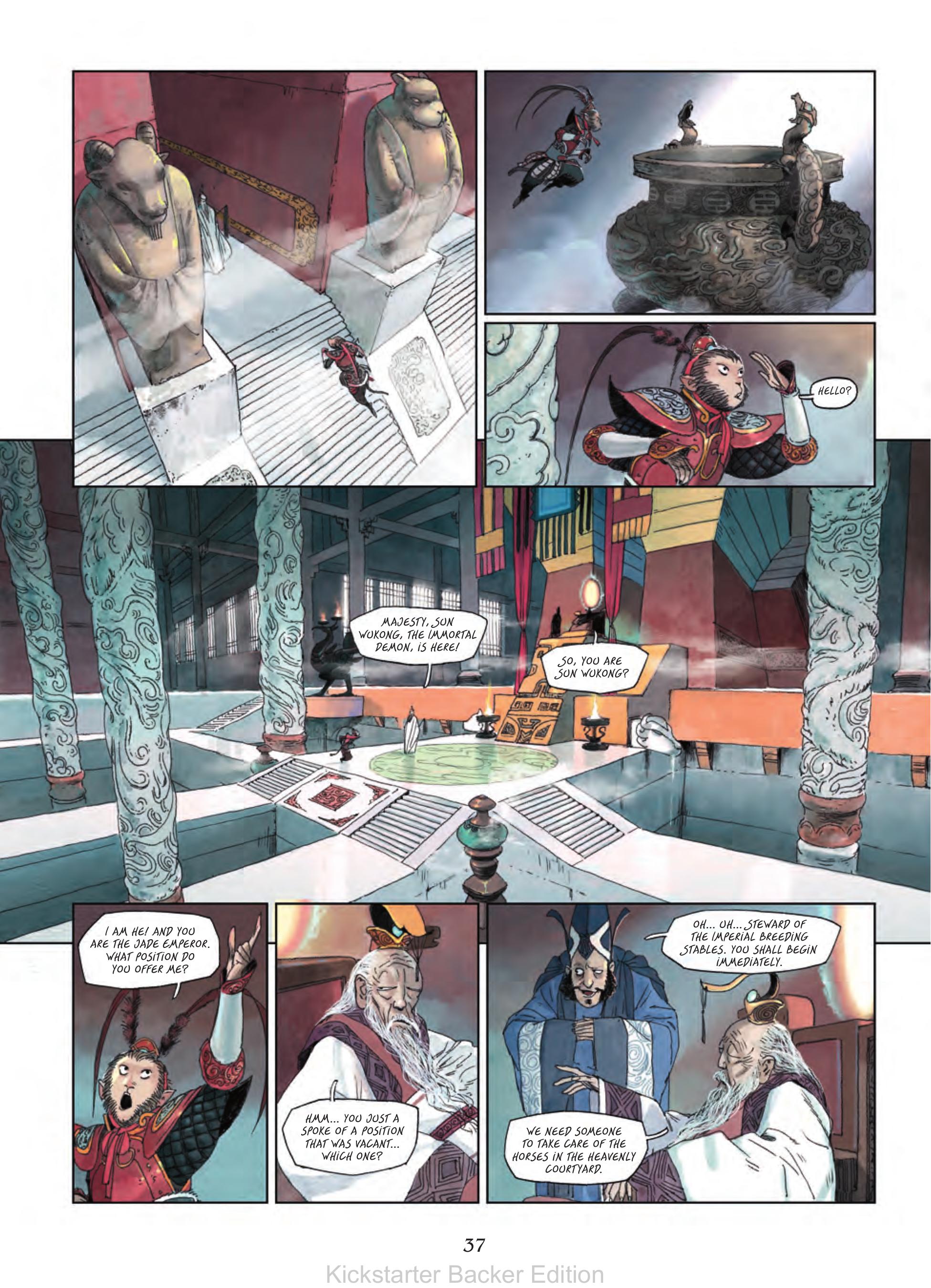 Read online The Monkey King: The Complete Odyssey comic -  Issue # TPB (Part 1) - 38