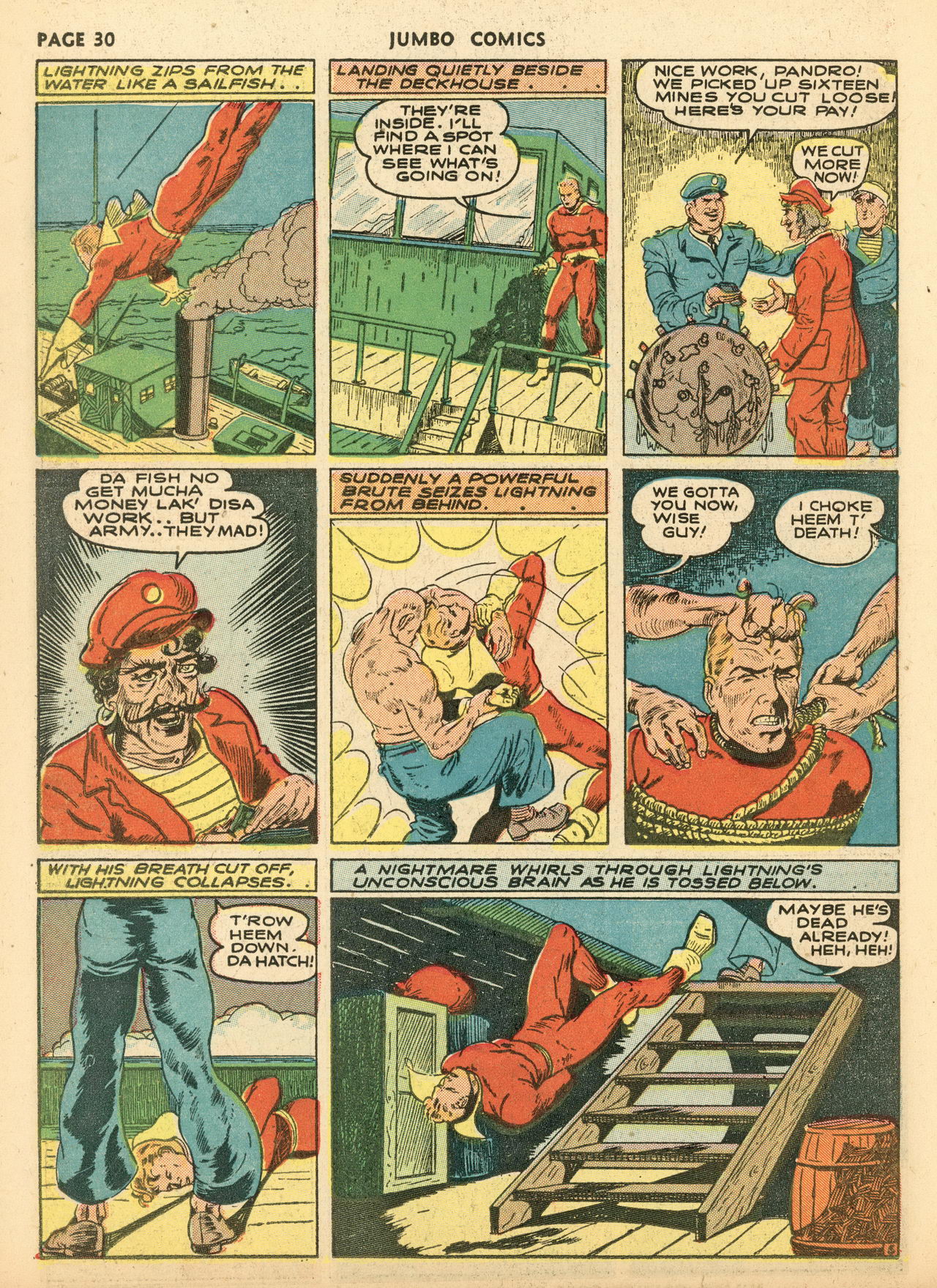 Read online Jumbo Comics comic -  Issue #29 - 32