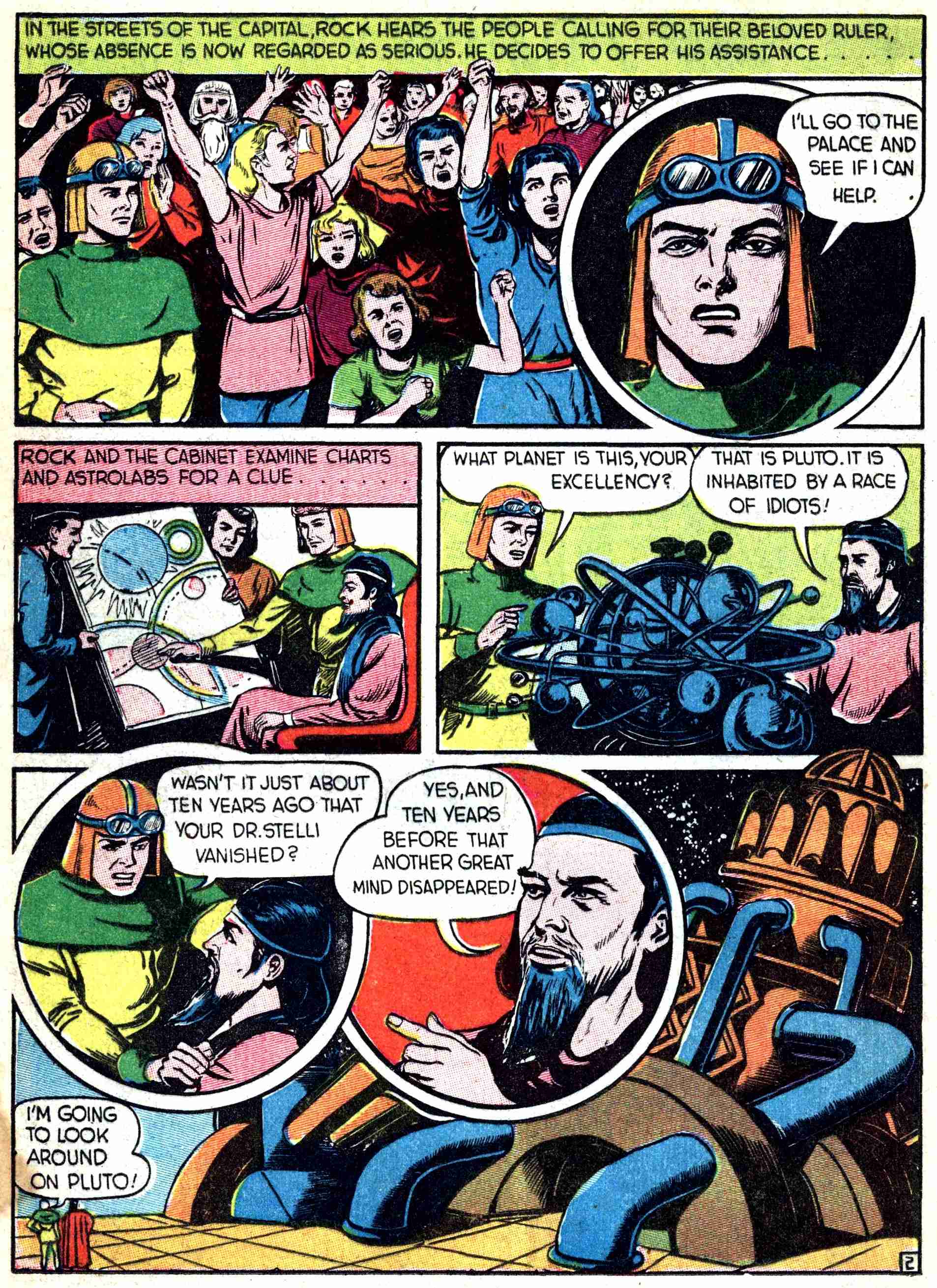Read online Captain Flight Comics comic -  Issue #5 - 35