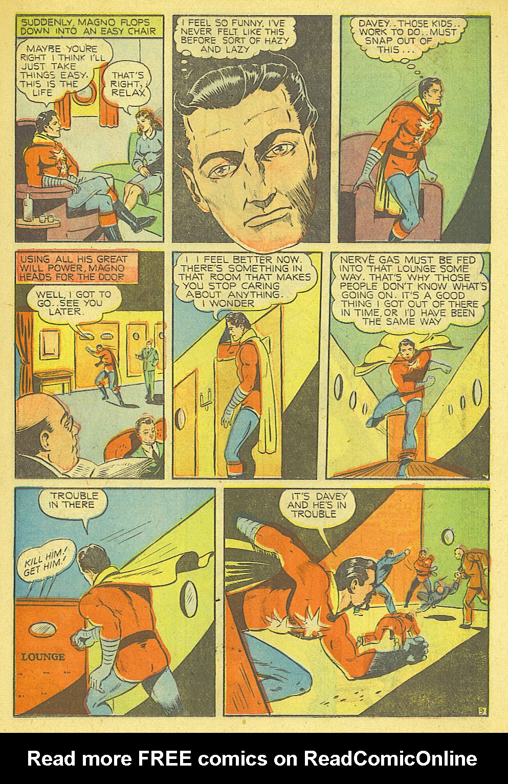 Read online Super-Mystery Comics comic -  Issue #6 - 10