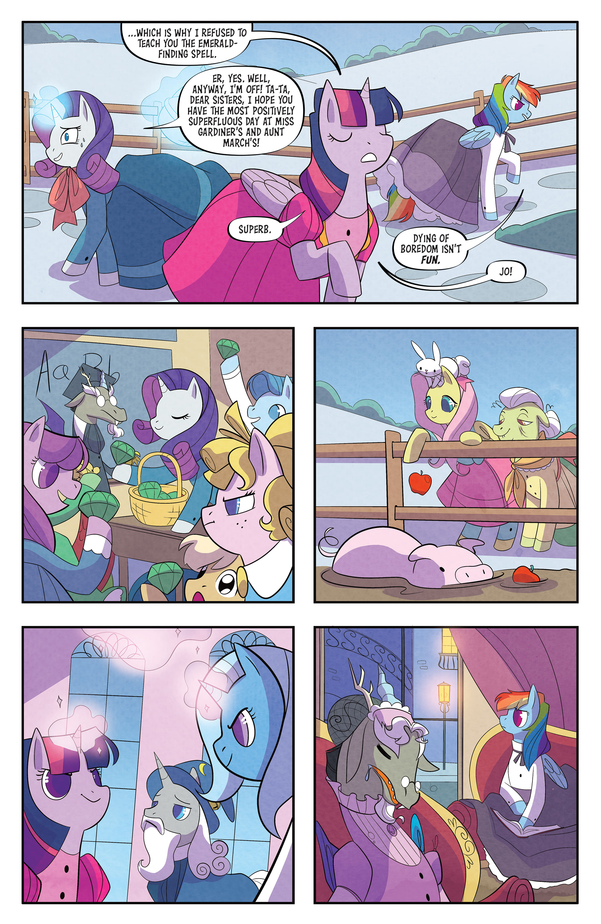 Read online My Little Pony: Classics Reimagined - Little Fillies comic -  Issue #2 - 10
