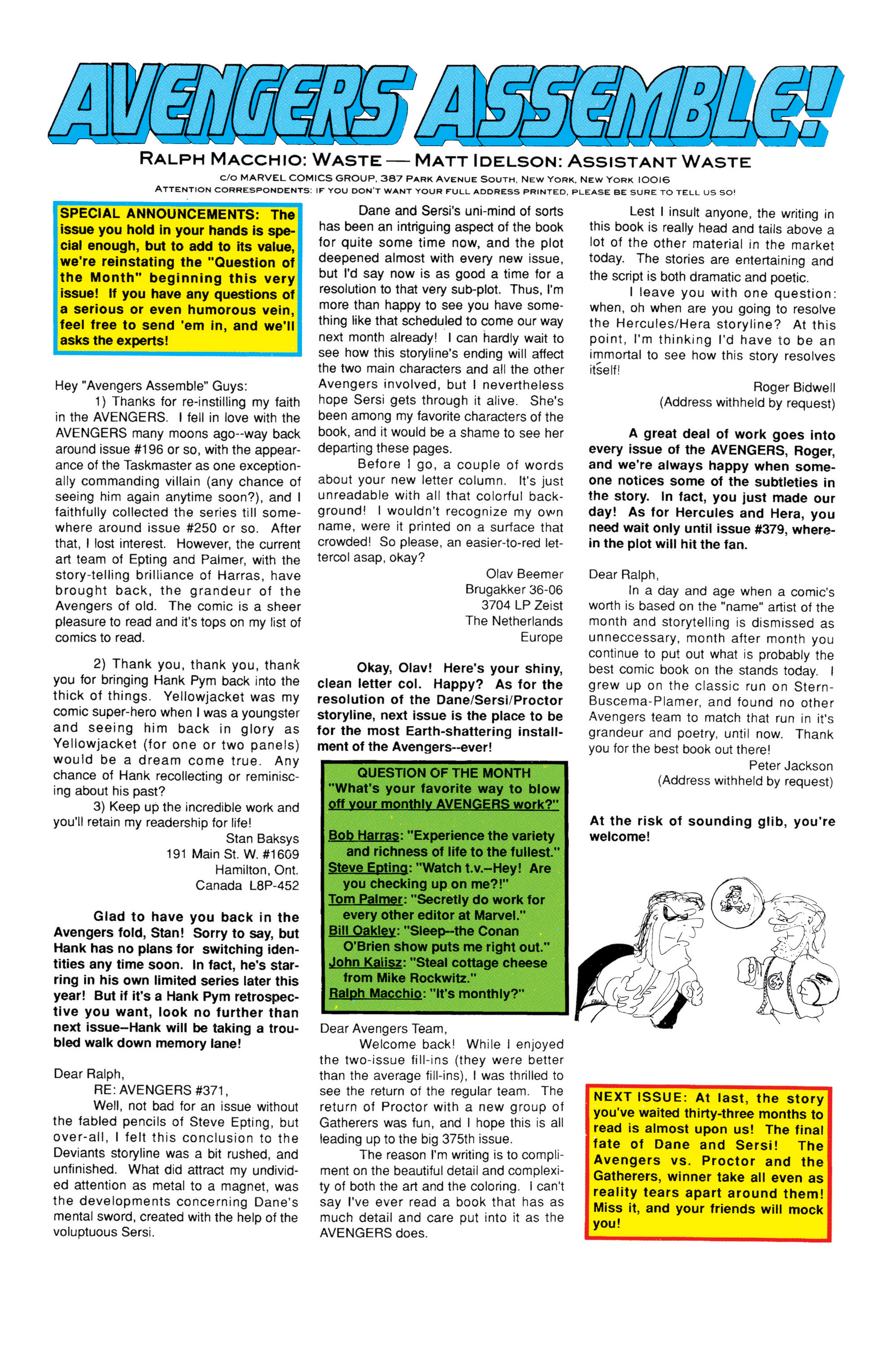 Read online The Avengers (1963) comic -  Issue #374 - 21