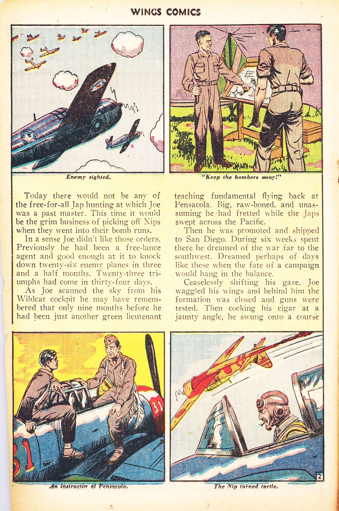 Read online Wings Comics comic -  Issue #74 - 26