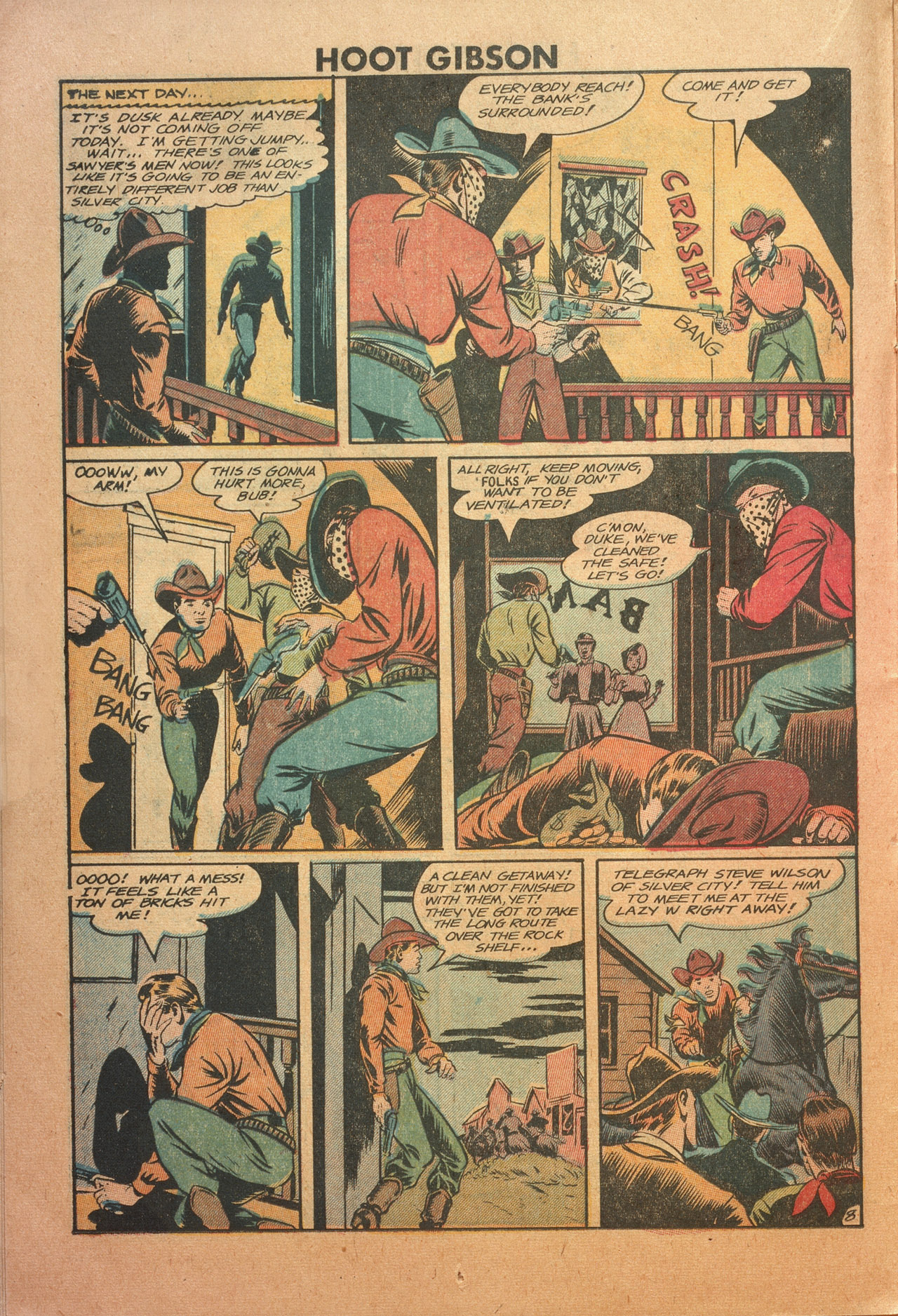 Read online Hoot Gibson comic -  Issue #1 - 14